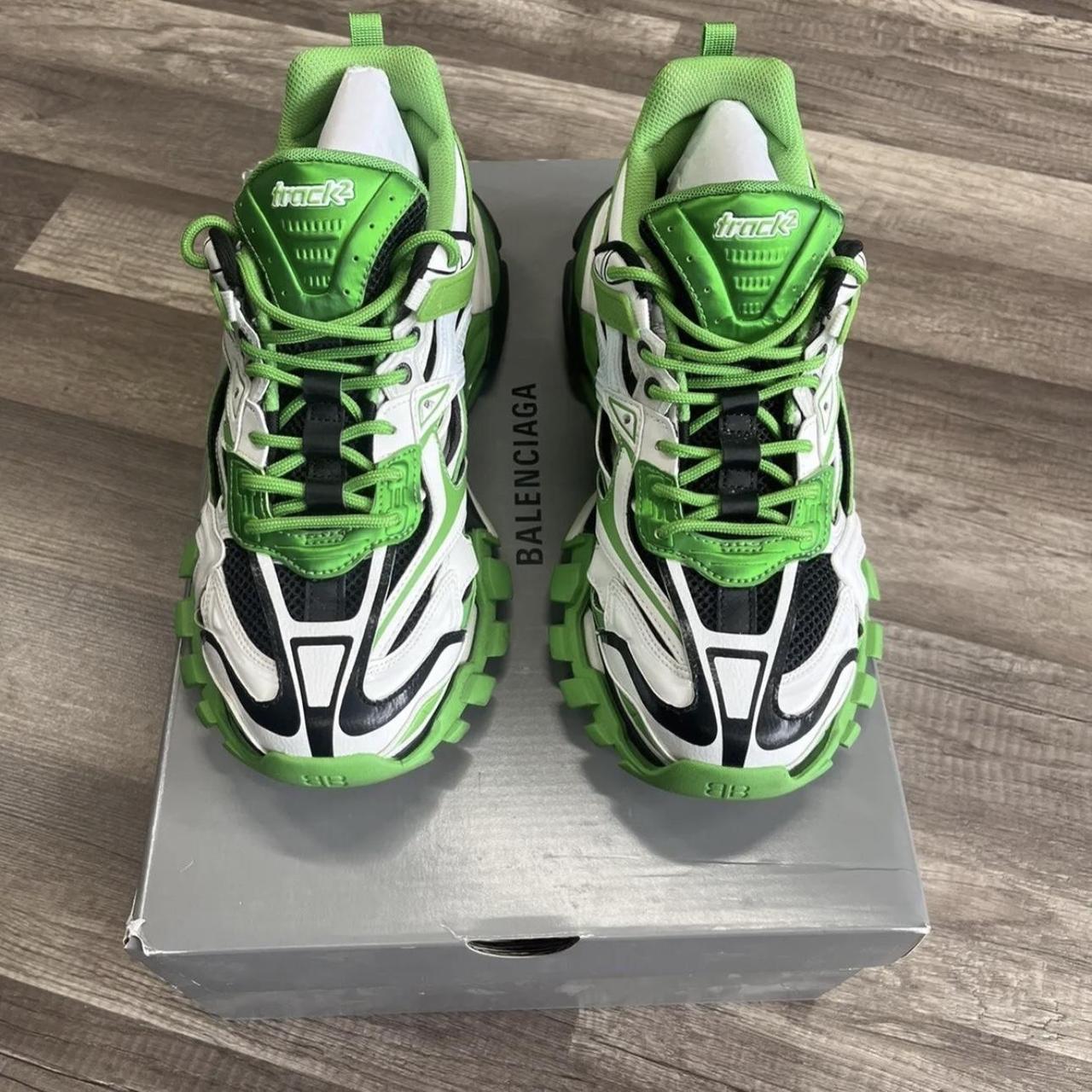 Balenciaga track discount 2 green black