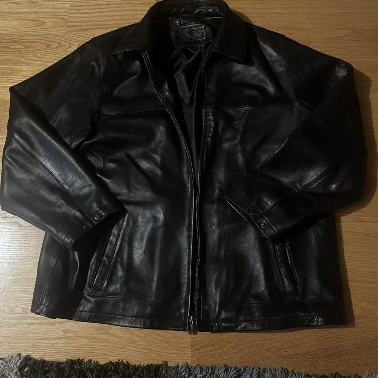 vintage men s apt 9 XL leather jacket