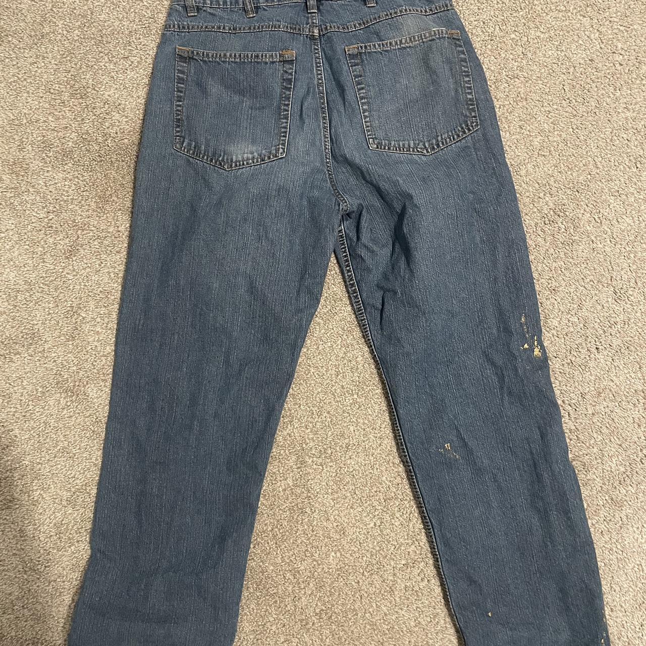 Self Made JNCOS not real SIZE 31 but fits baggy DONT... - Depop