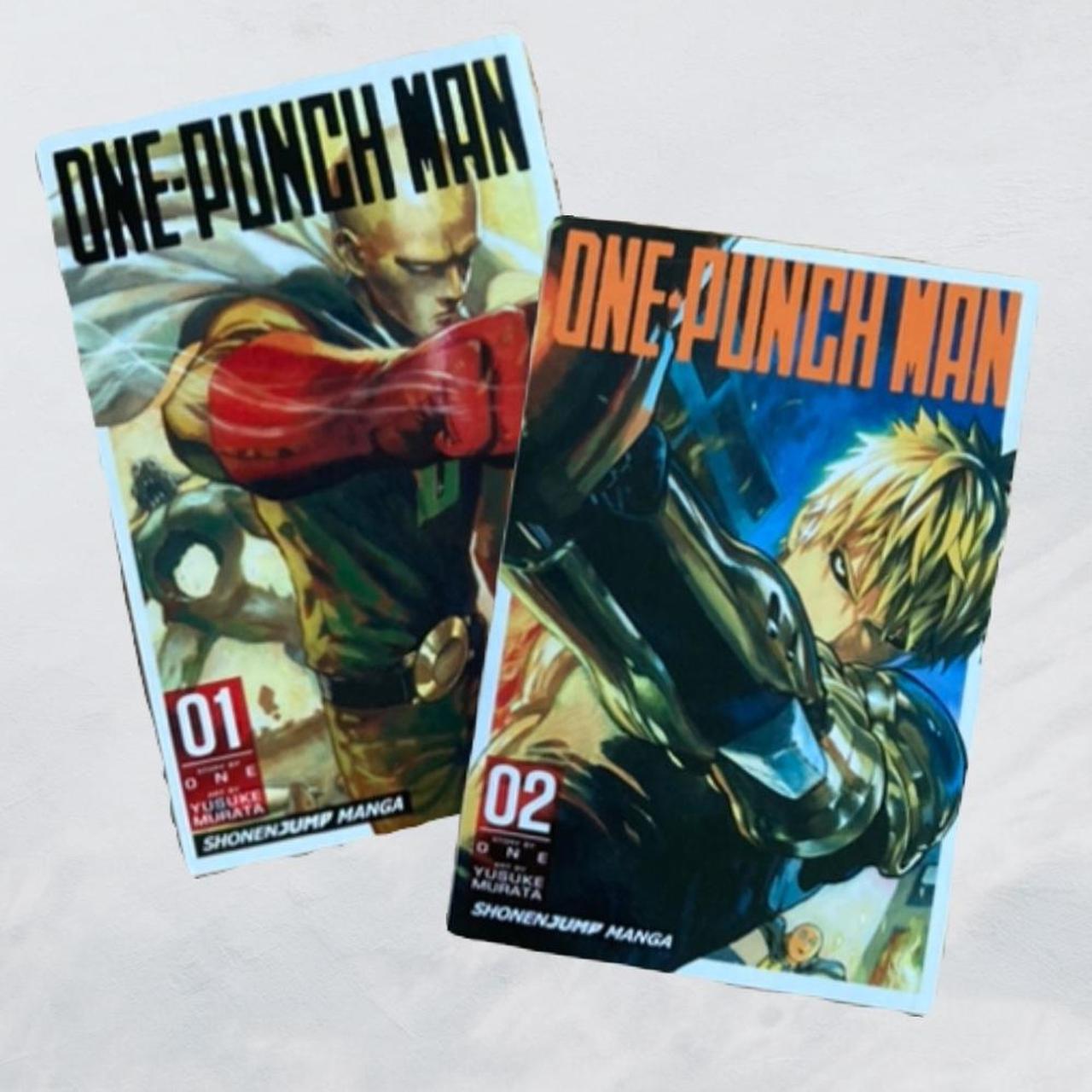 Shonen Jump One Punch Man Manga volumes 1+2