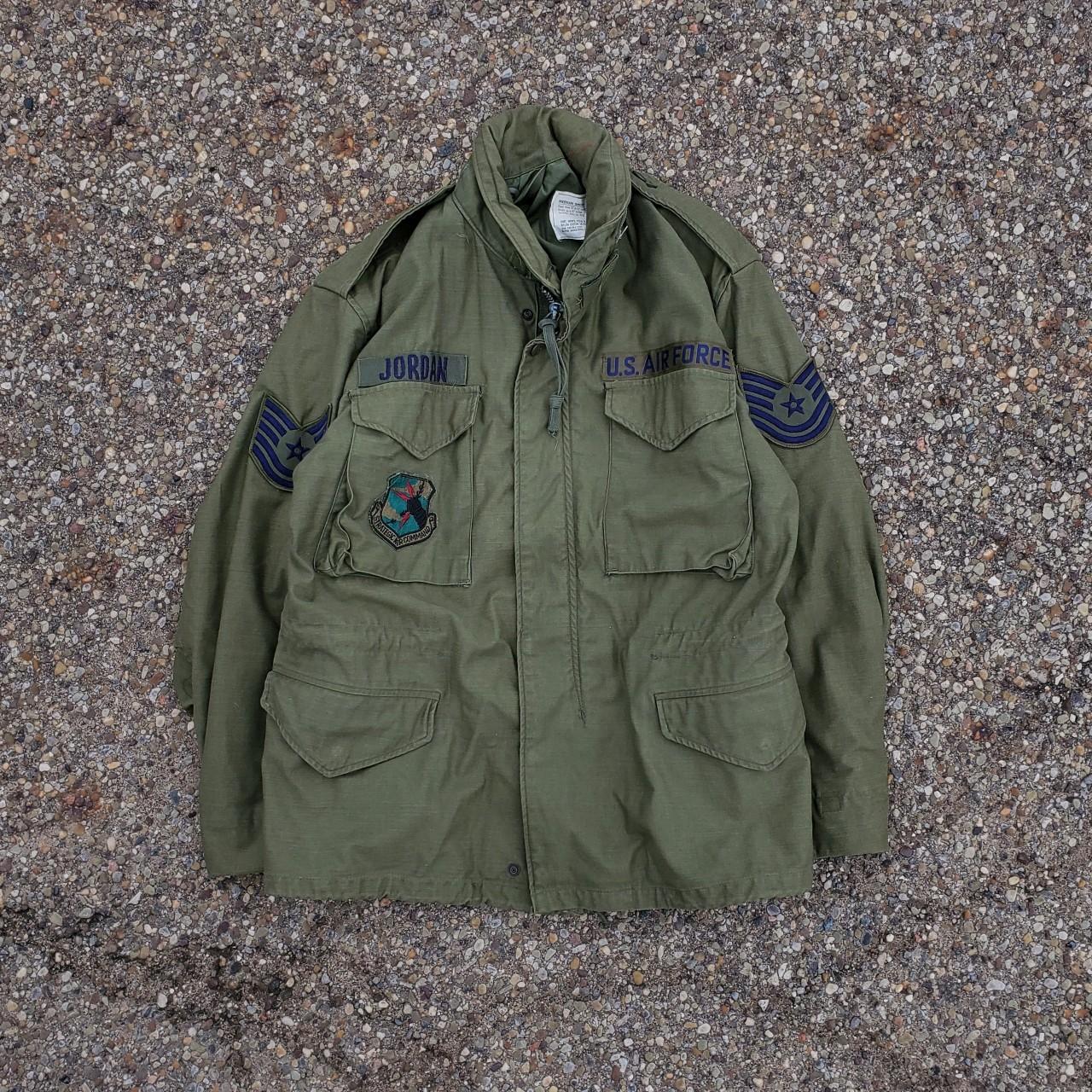 vintage 60s M65 field jacket og107 medium short... Depop