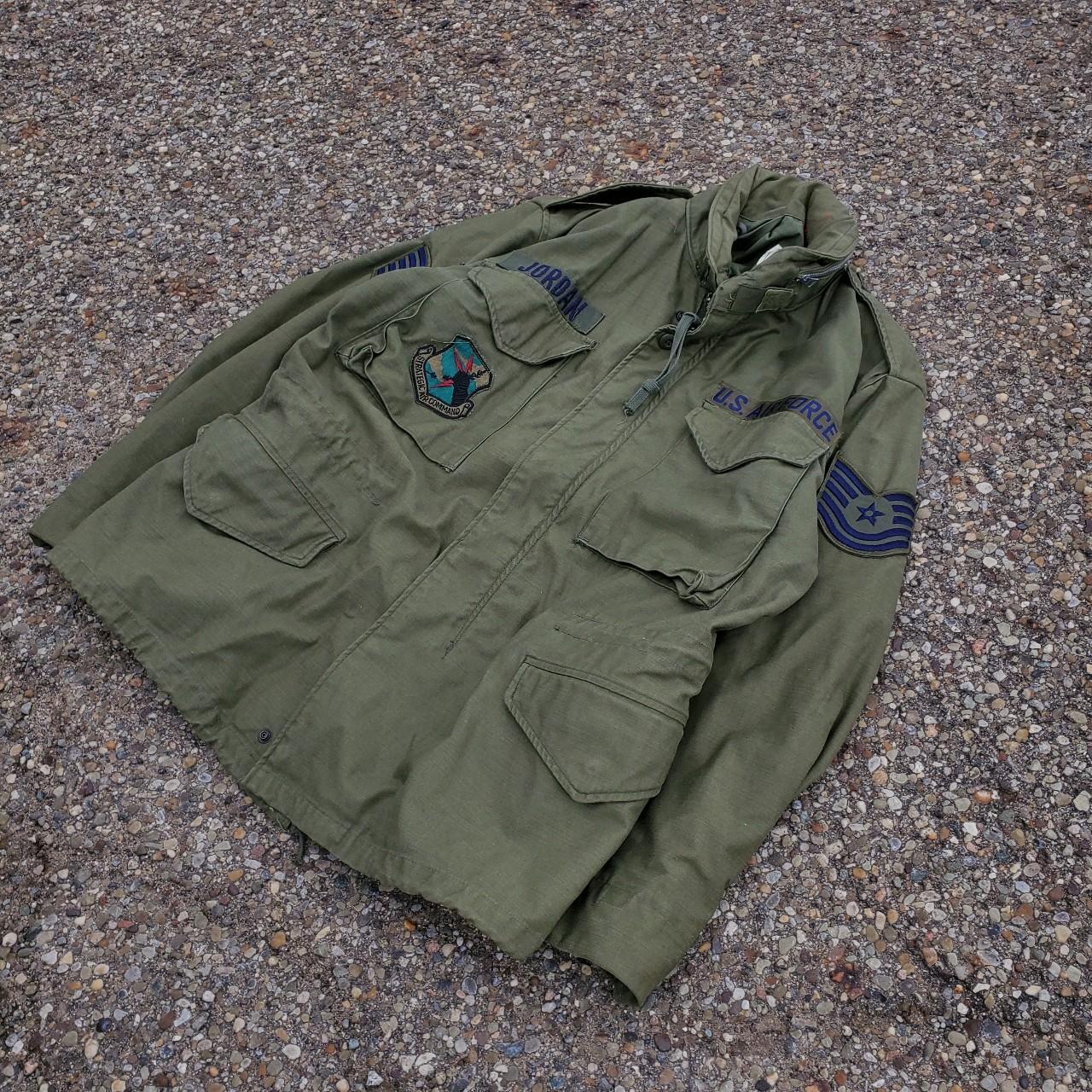 vintage 60s M65 field jacket og107 medium short... Depop