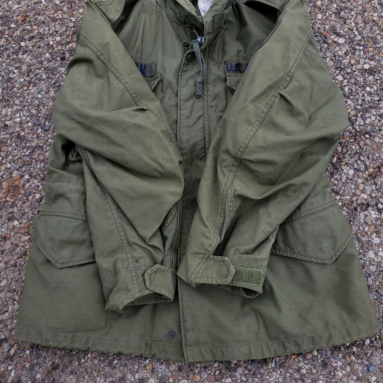 vintage 60s M65 field jacket og107 medium short... Depop