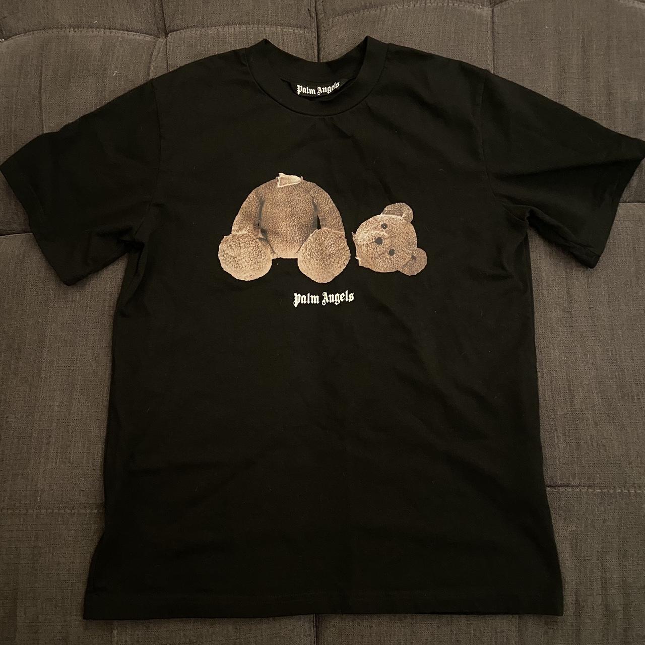 Palm angels black bear newest tee size M