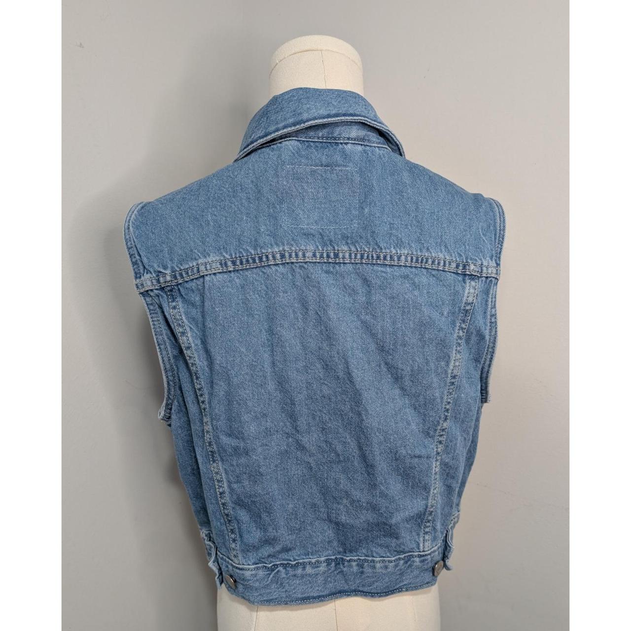 Levi's Women's Vest - Blue - L – Levis Womens Den… - image 4