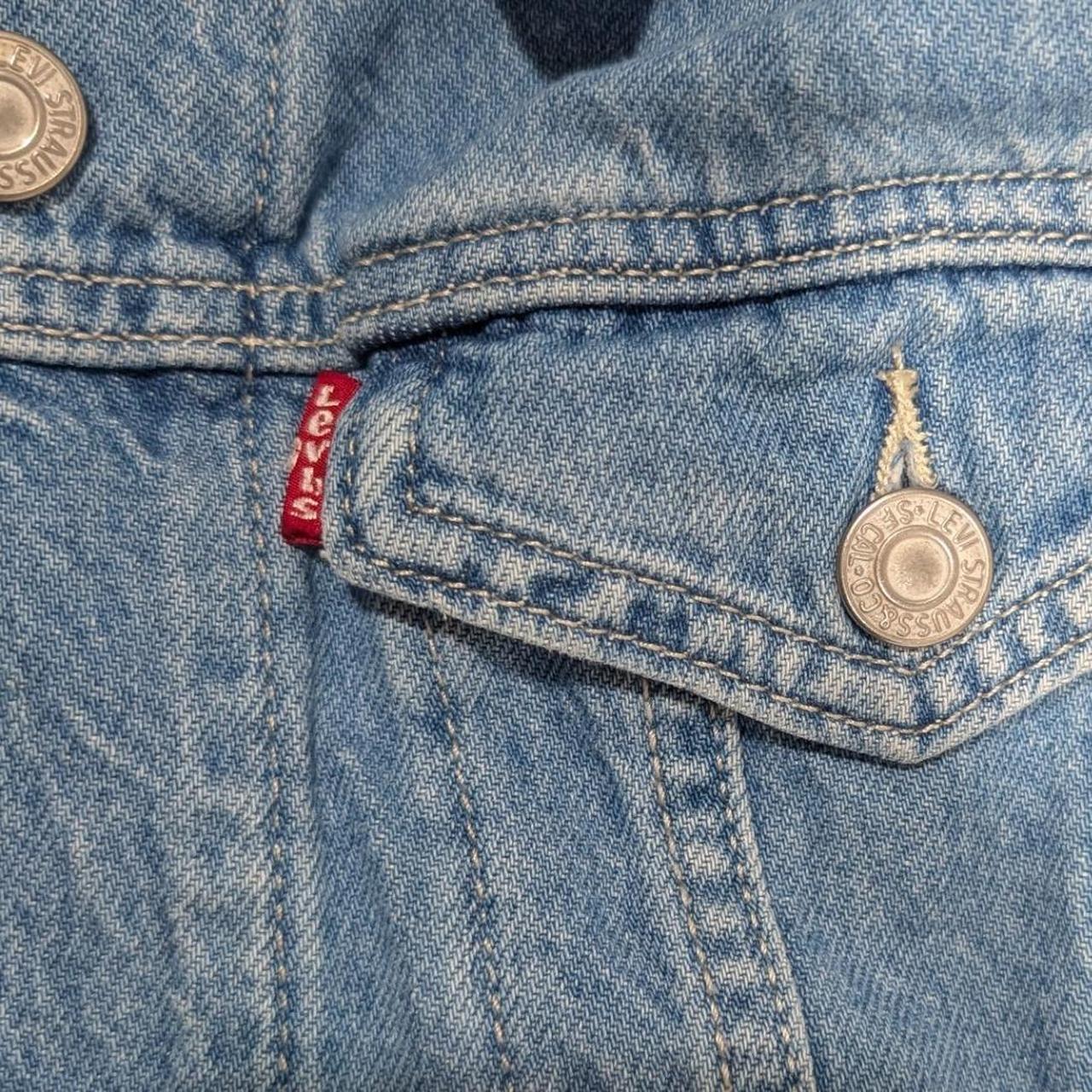 Levi's Women's Vest - Blue - L – Levis Womens Den… - image 7