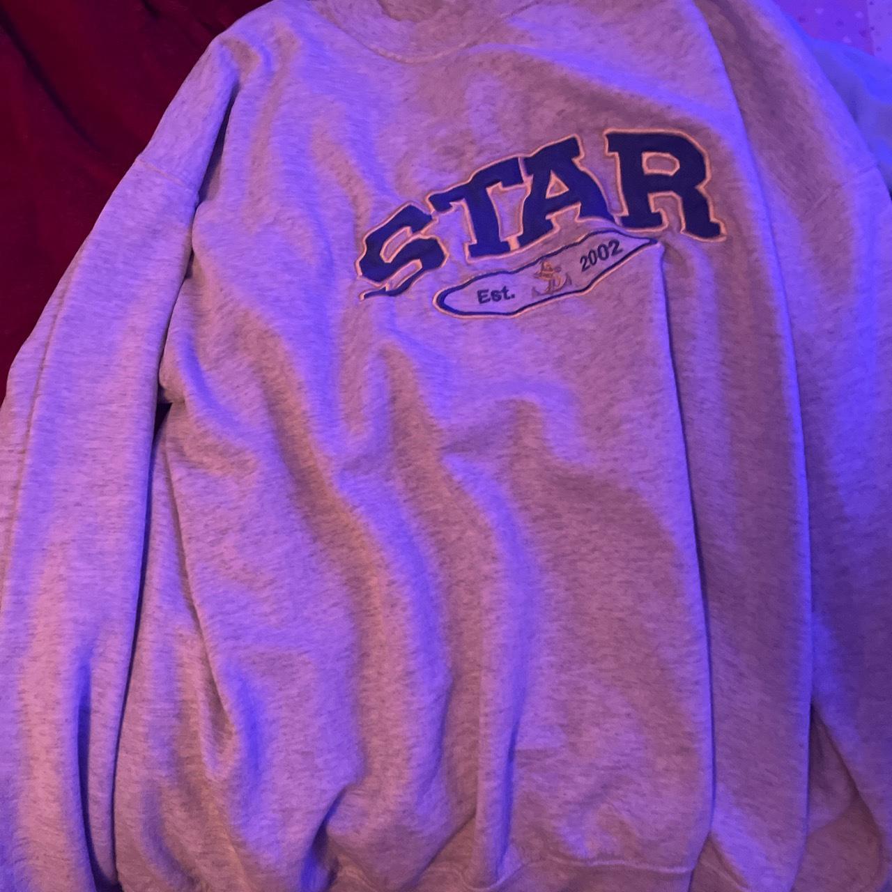 Y2K star sweater - Depop