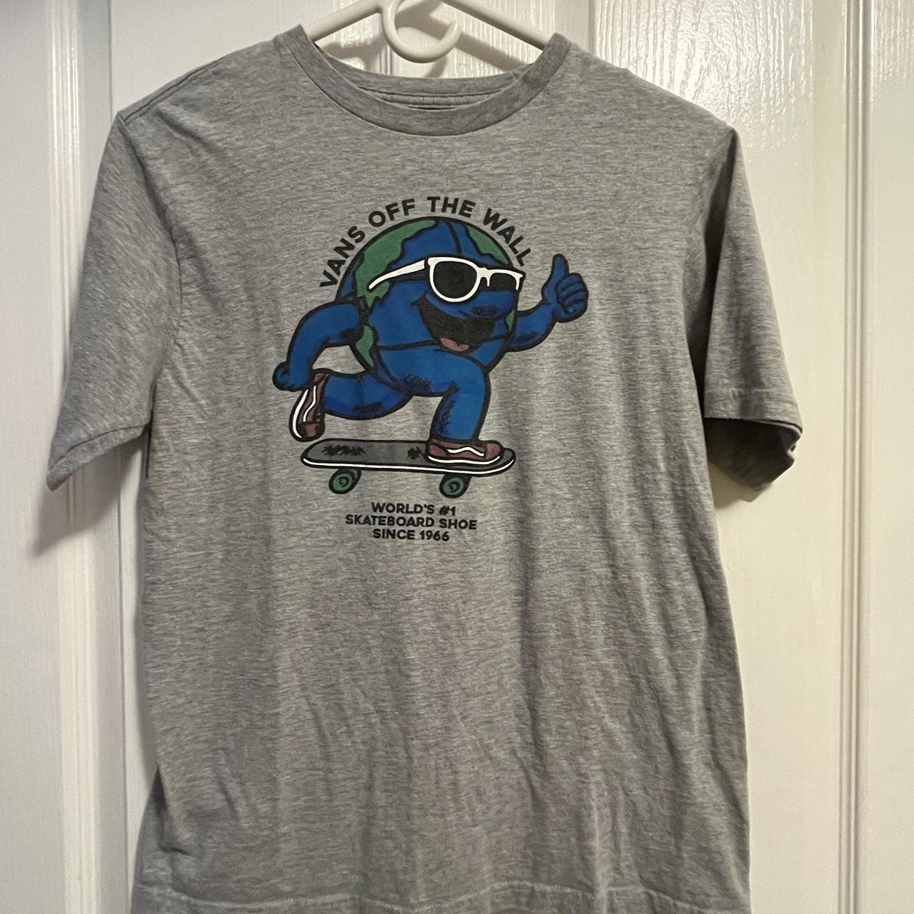 Vans Off the Wall T-Shirt Youth Large, can fit as an... - Depop