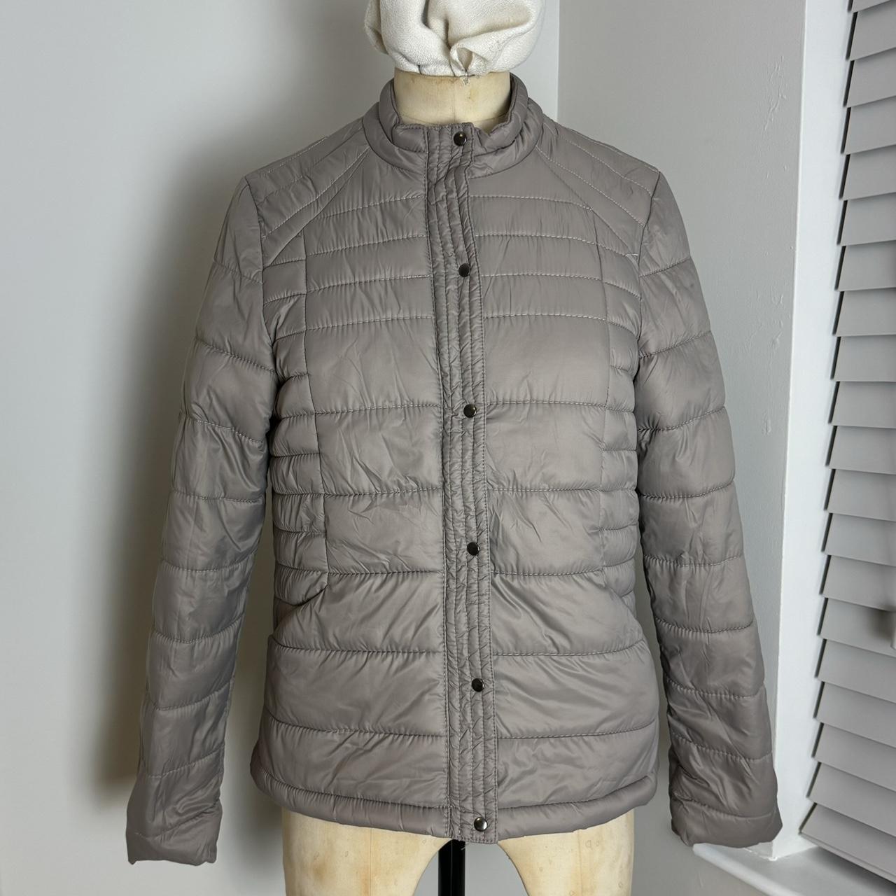 Principles Padded Pack Away Jacket Light Brown Beige