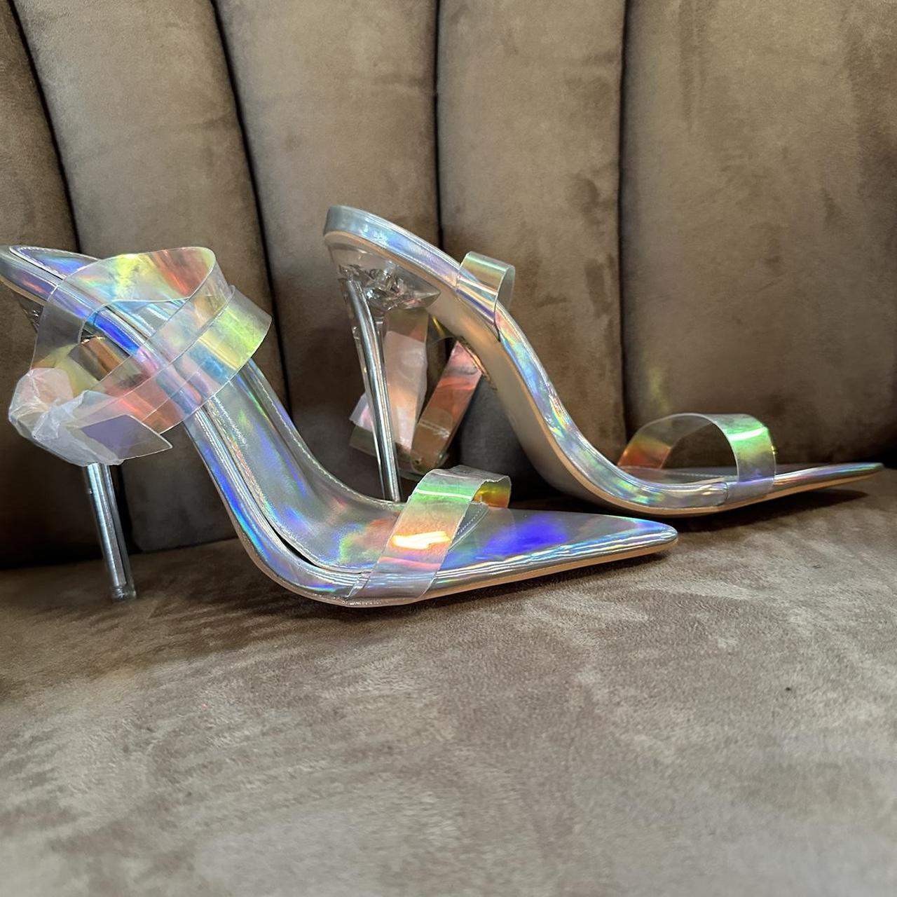 Clear heels size 5 hotsell