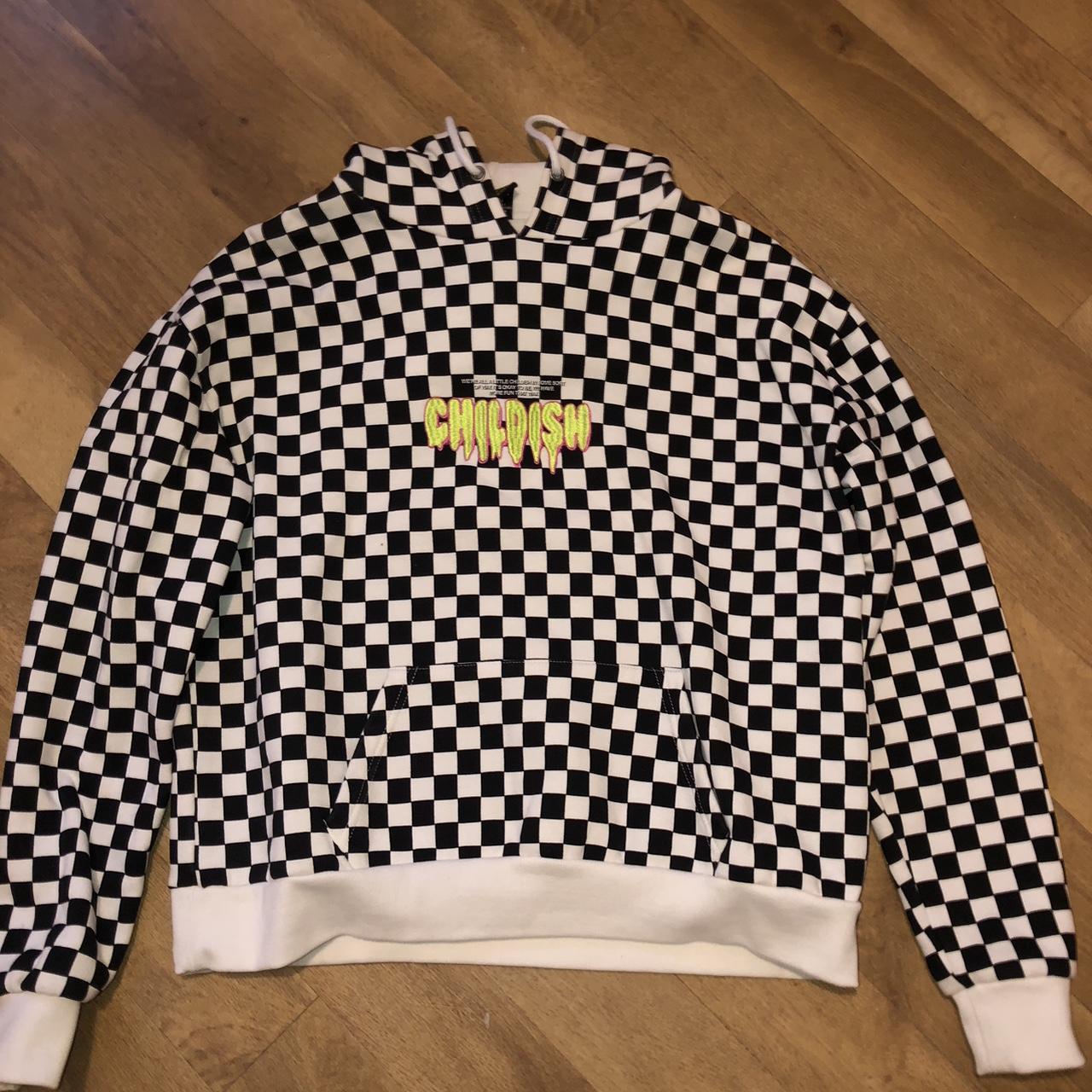 Tgf checkered hoodie sale