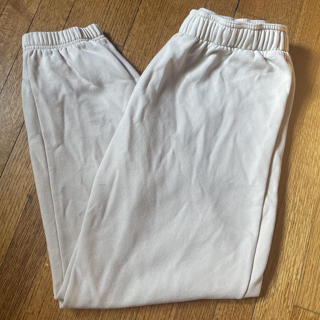 dicks sporting goods unisex sweats, beige tiny... - Depop