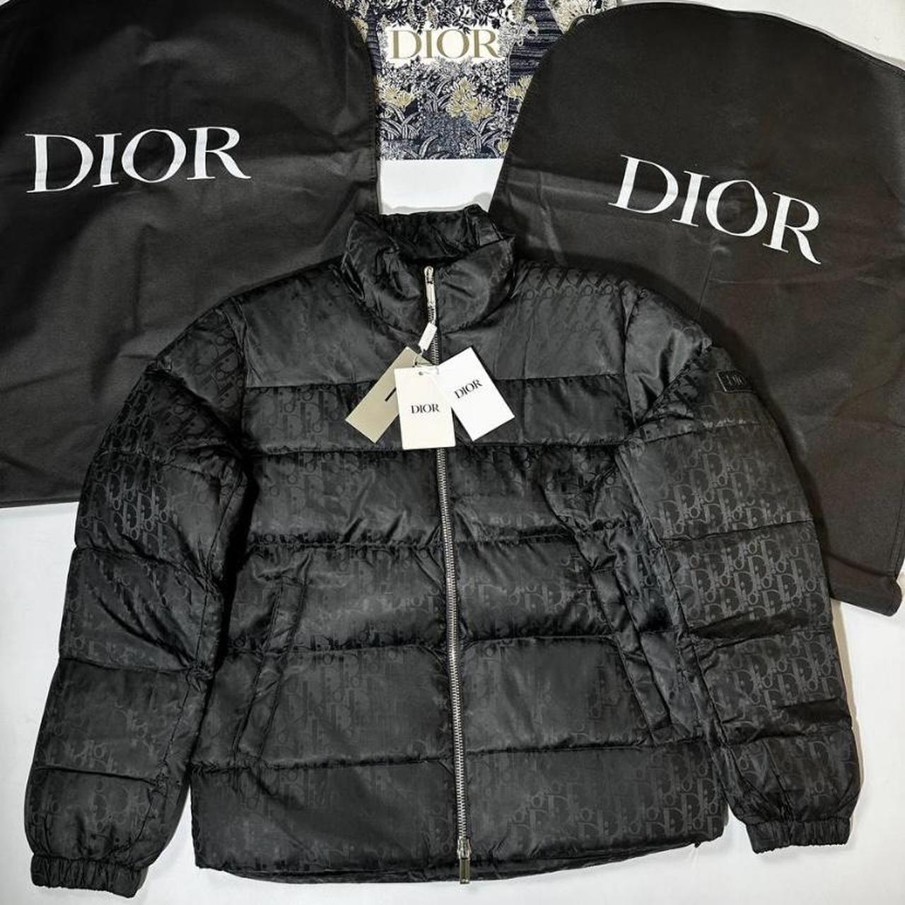 Dior Oblique puffer coat black *BRAND NEW* ~ Sizes S... - Depop