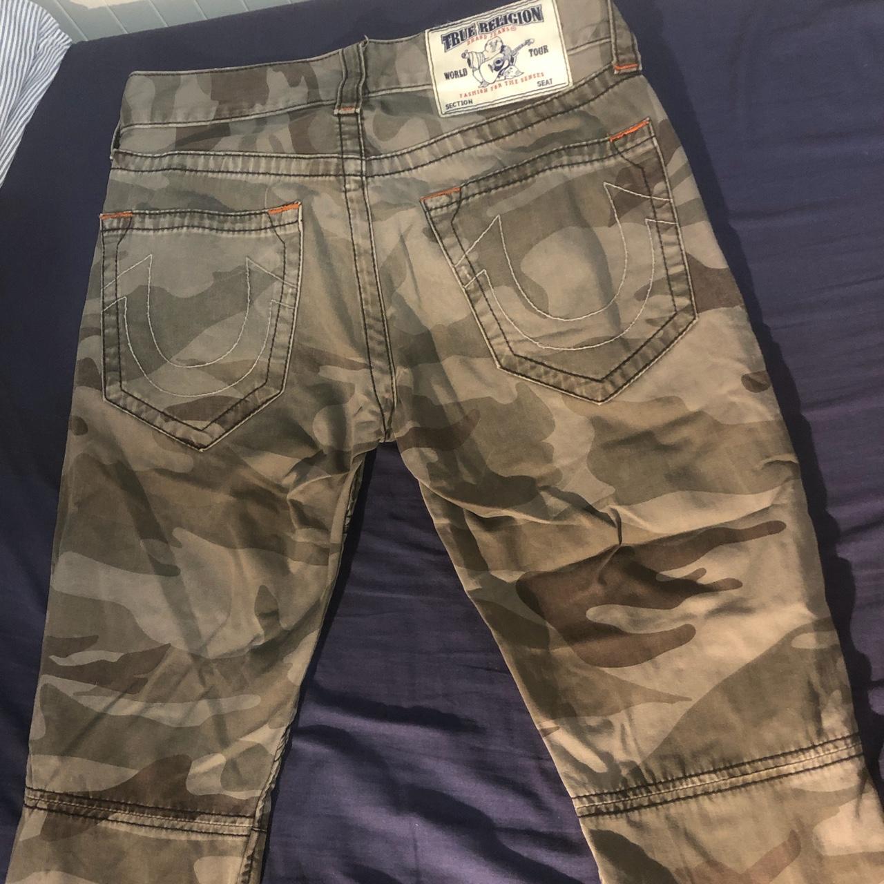 Camo true religion jeans 2024 mens