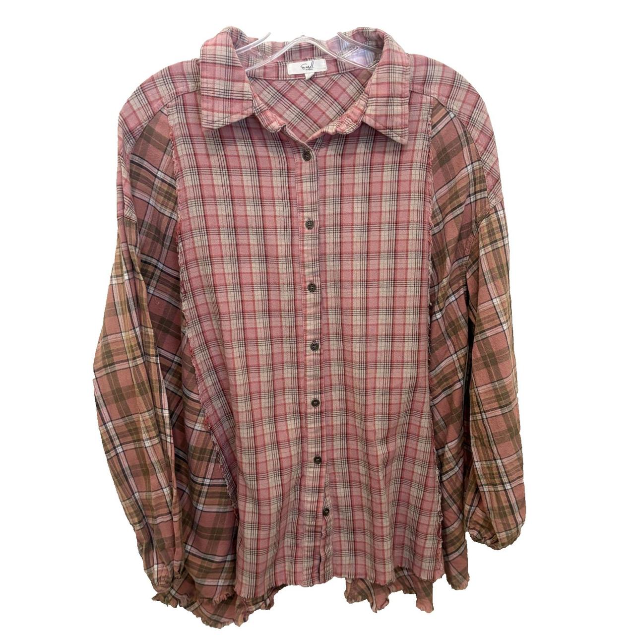 Women's Blouse - Multi - S – The Easel Button Up … - image 1