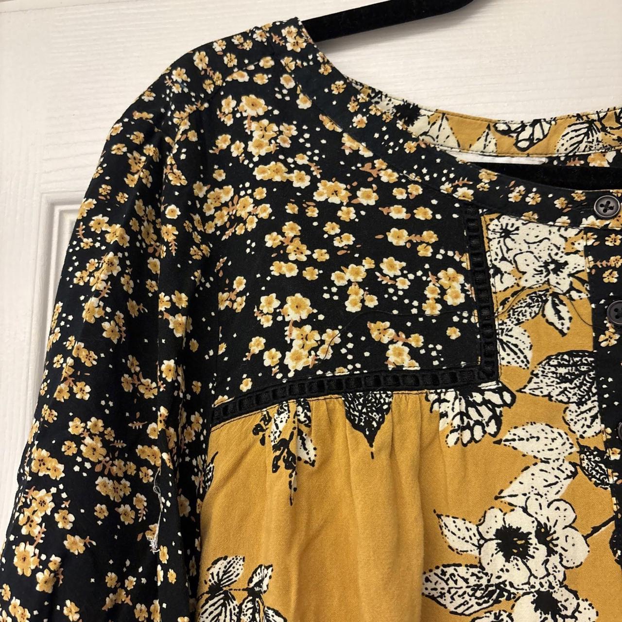 Intro Women's Top - Yellow/Multi - XL – The Intro… - image 3