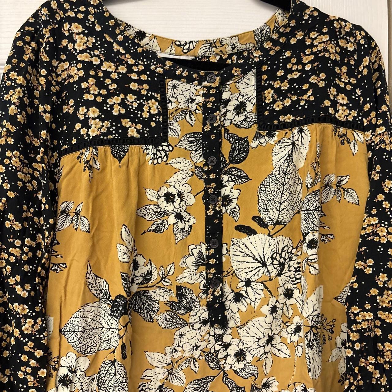 Intro Women's Top - Yellow/Multi - XL – The Intro… - image 4