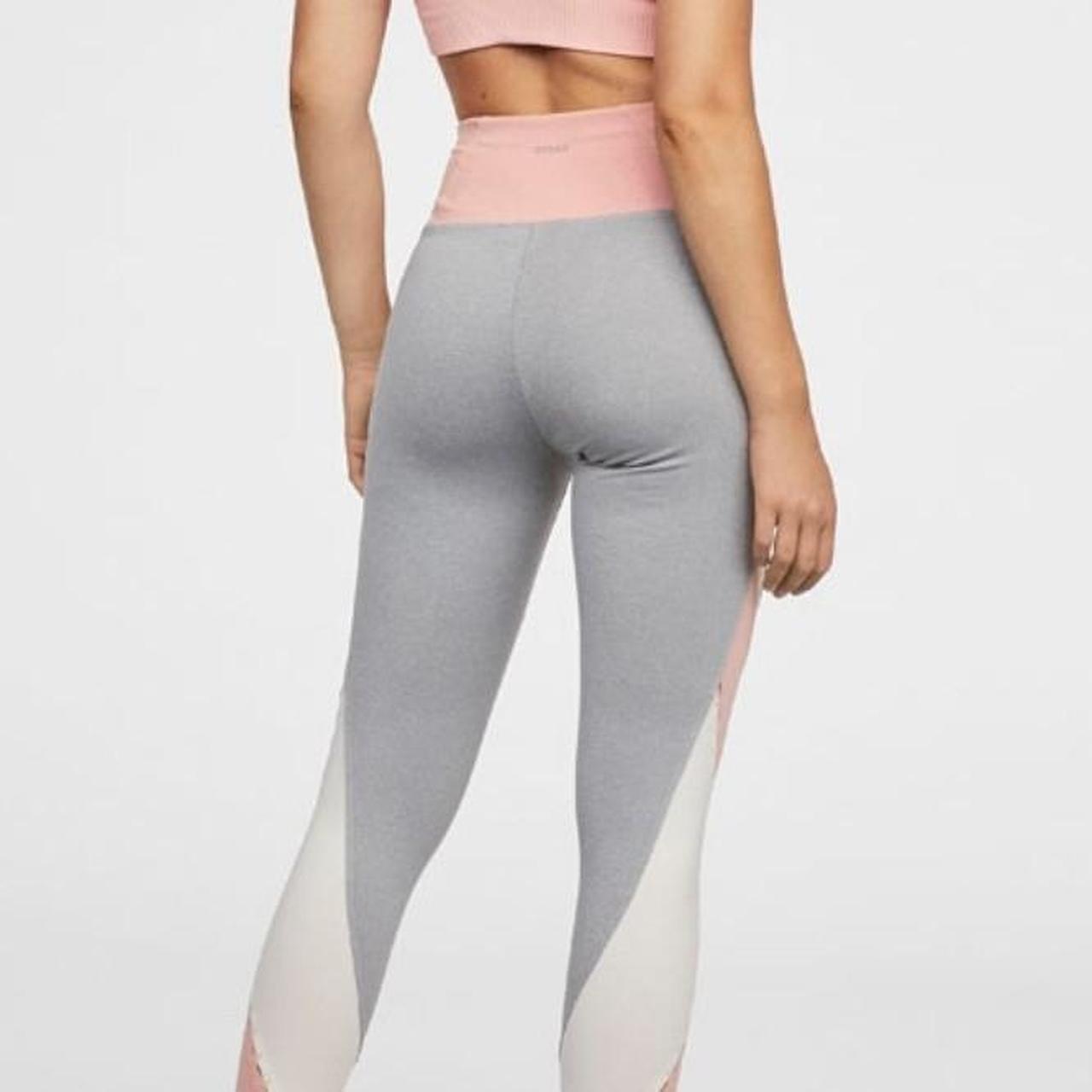 Oysho colourblock full length leggings