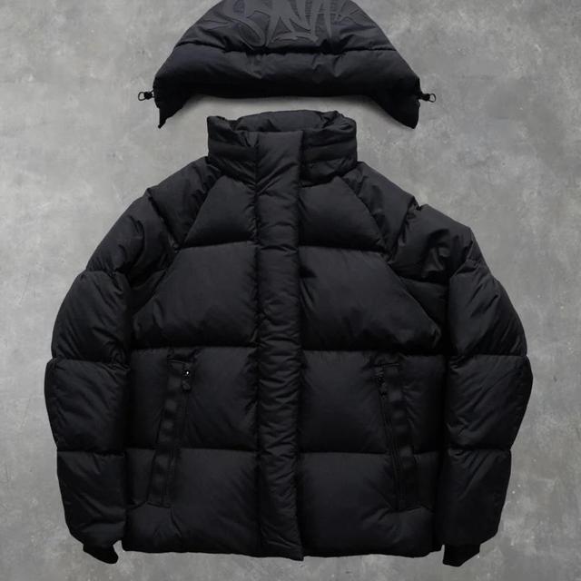 Syna world jacket Size medium Brand new Black Open - Depop