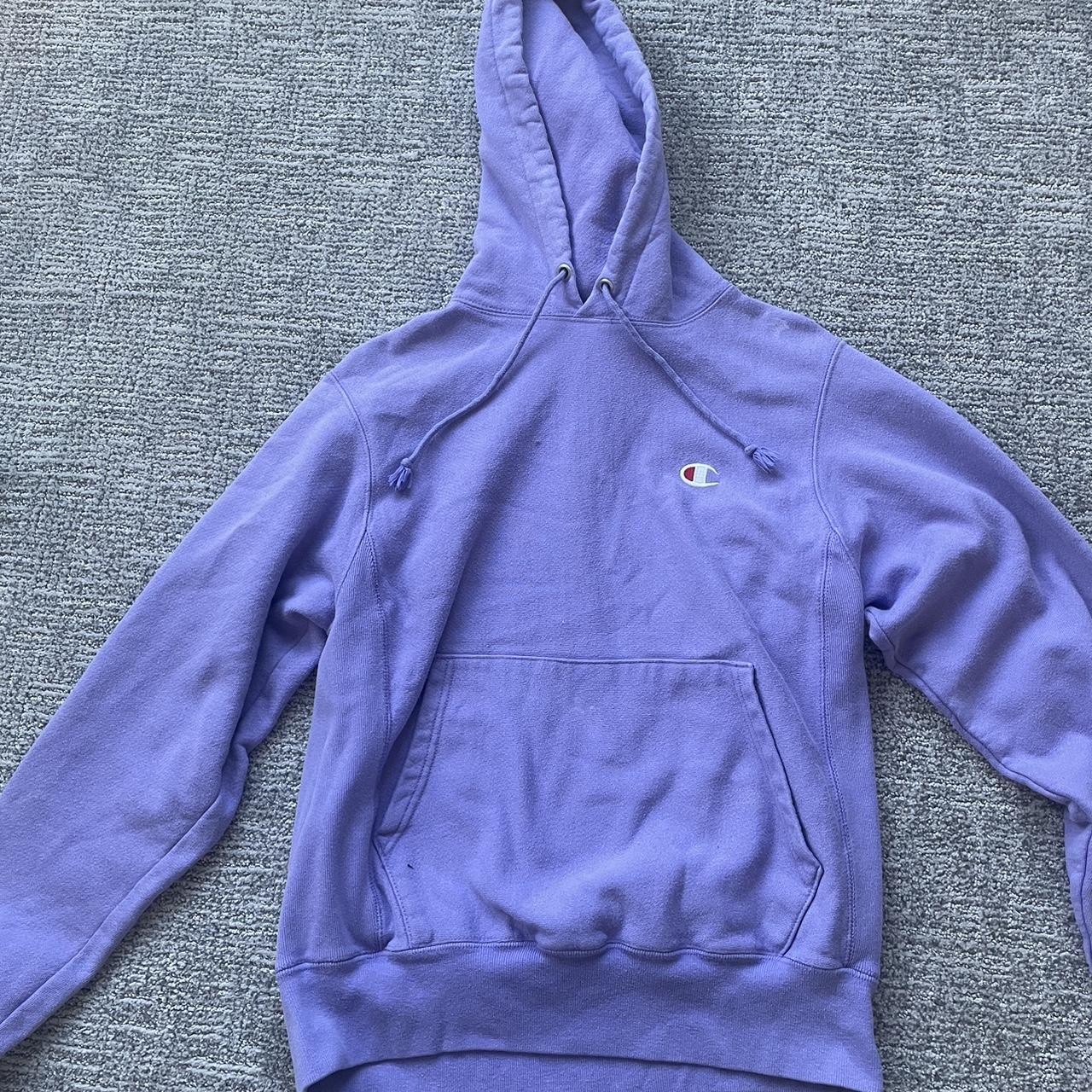 Light purple champion hoodie mens hotsell