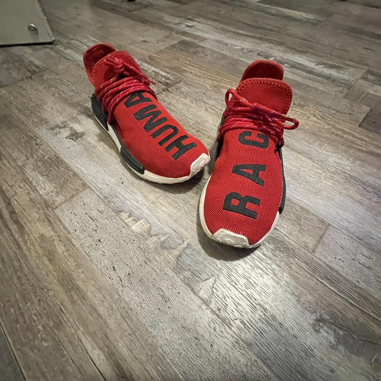 Adidas nmd human race red sale