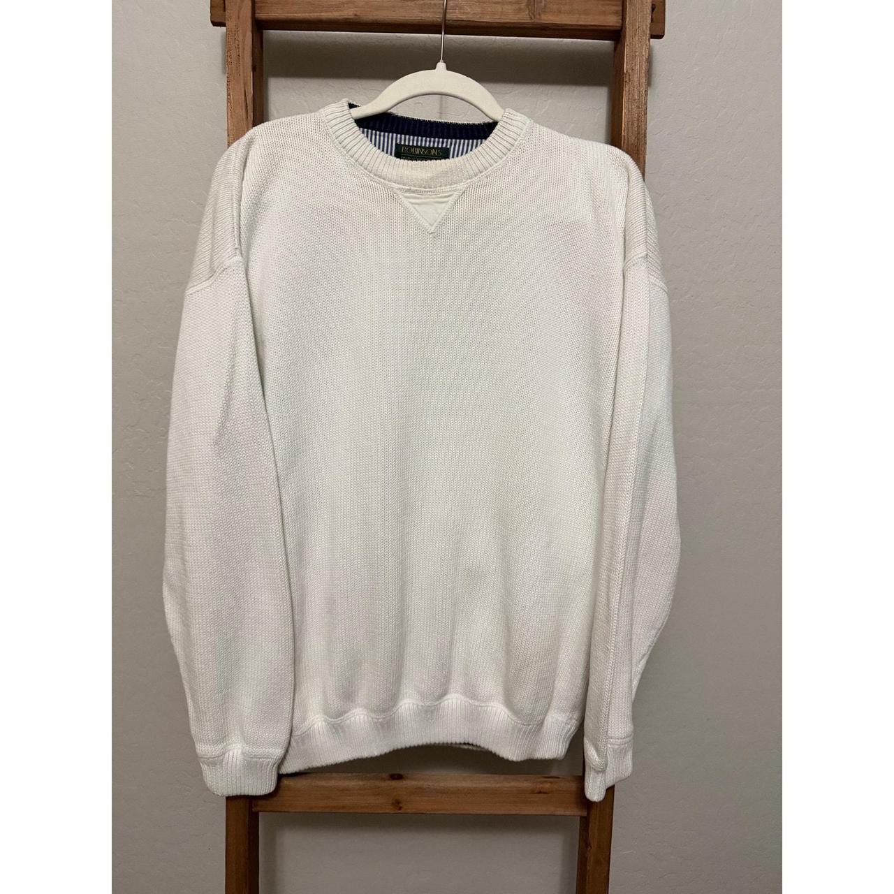 Source Unknown Men's Sweater - Cream - M – Robins… - image 1