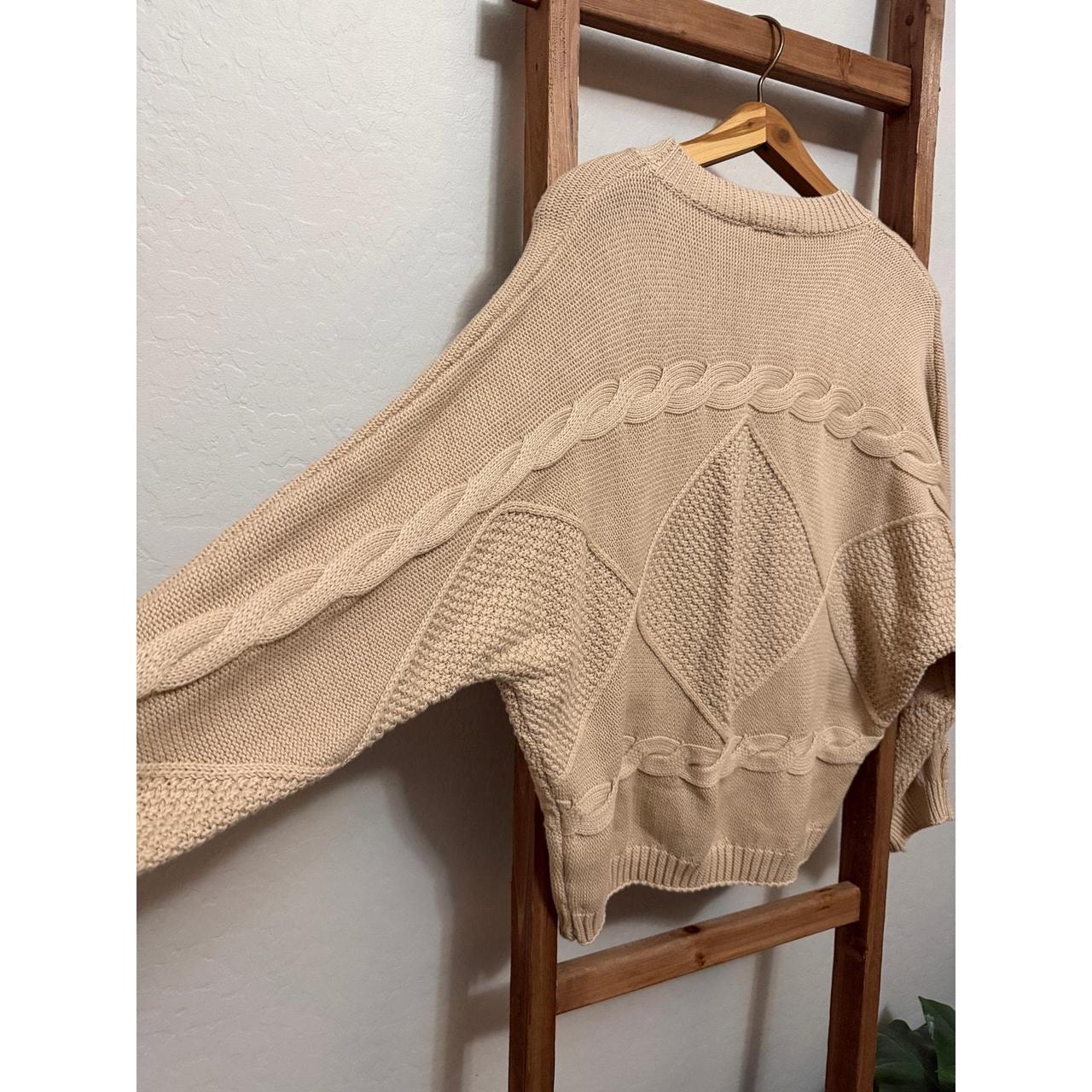 Source Unknown Women's Sweater - Tan - S – Bohme … - image 3