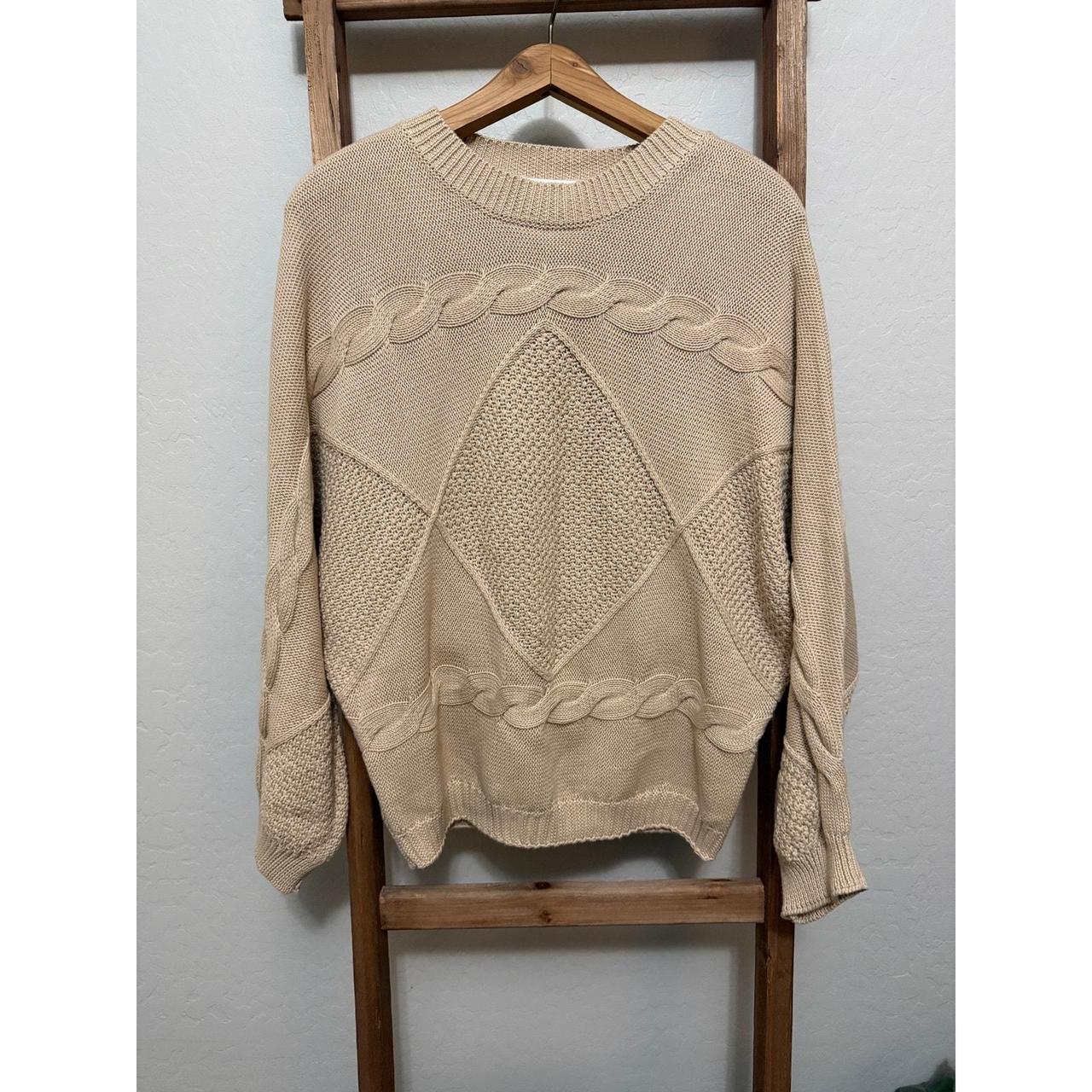 Source Unknown Women's Sweater - Tan - S – Bohme … - image 1