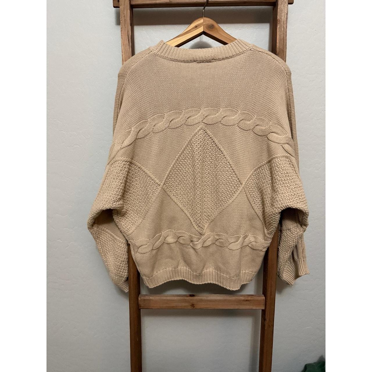 Source Unknown Women's Sweater - Tan - S – Bohme … - image 4