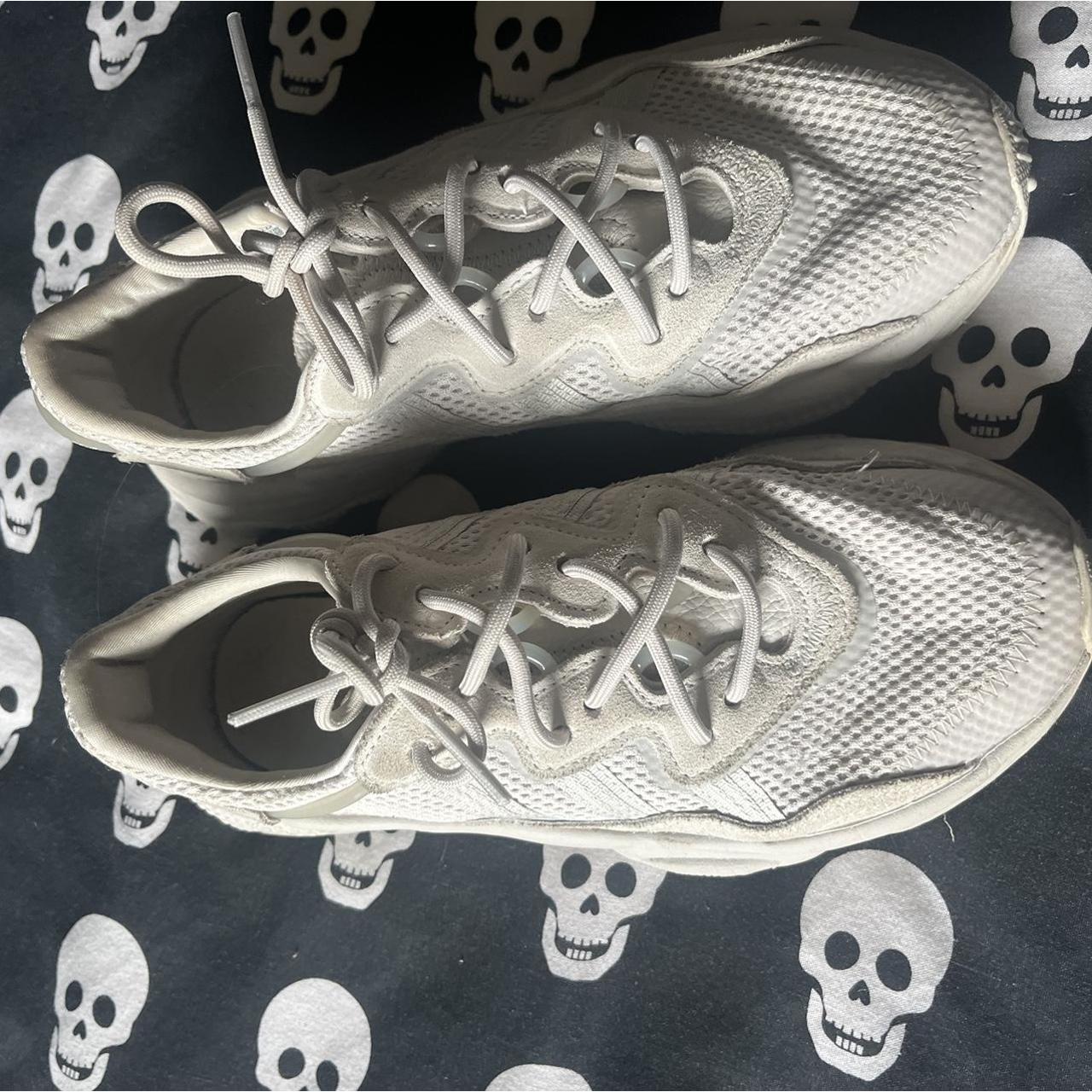 cream-adidas-ozweego-trainers-only-worn-a-few-times-depop