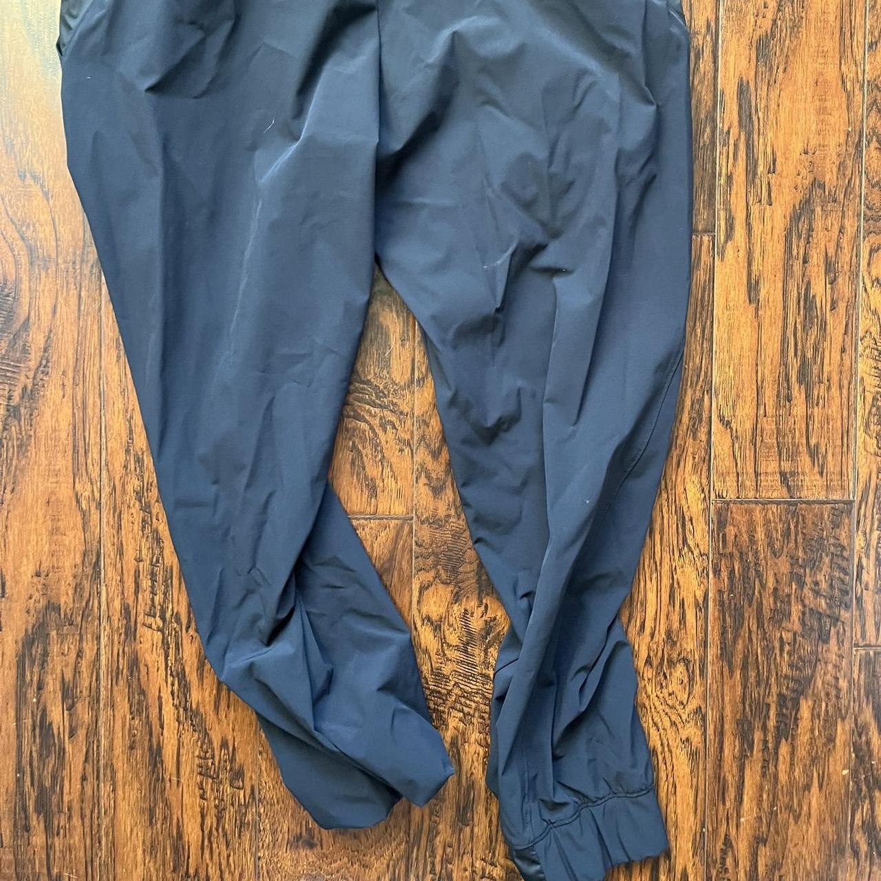 long windbreaker pants - Depop