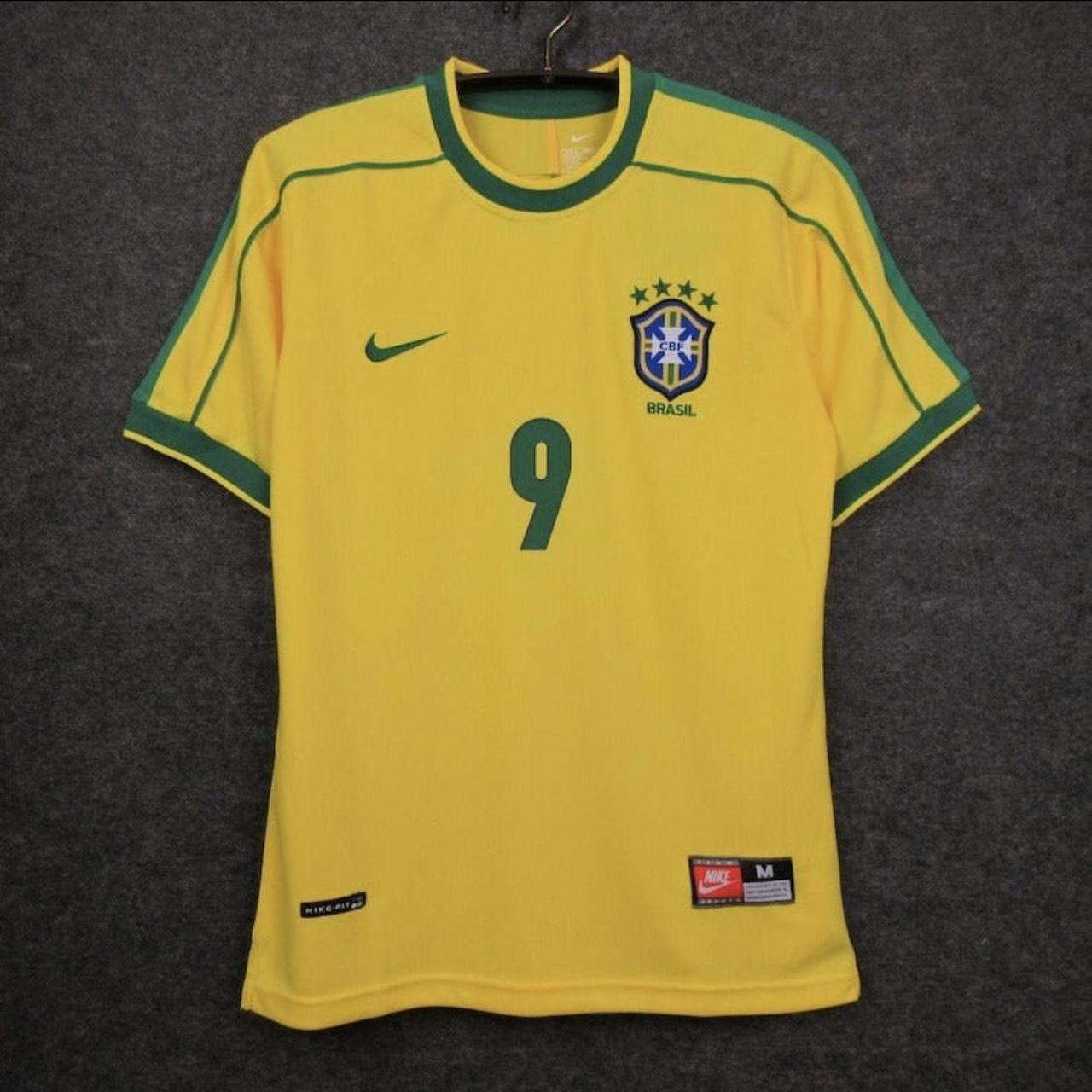 Ronaldo R9 Brazil World Cup 1998 Home Football... - Depop