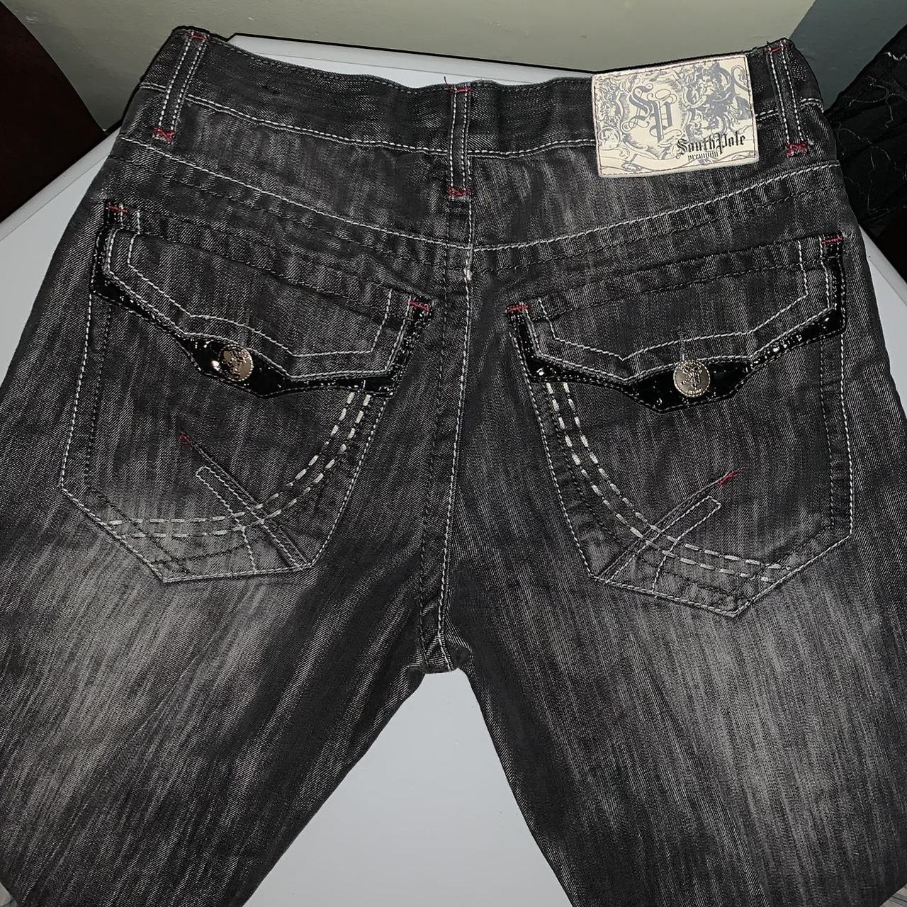 Y2k grunge Southpole jorts size 32 #baggy #jorts... - Depop