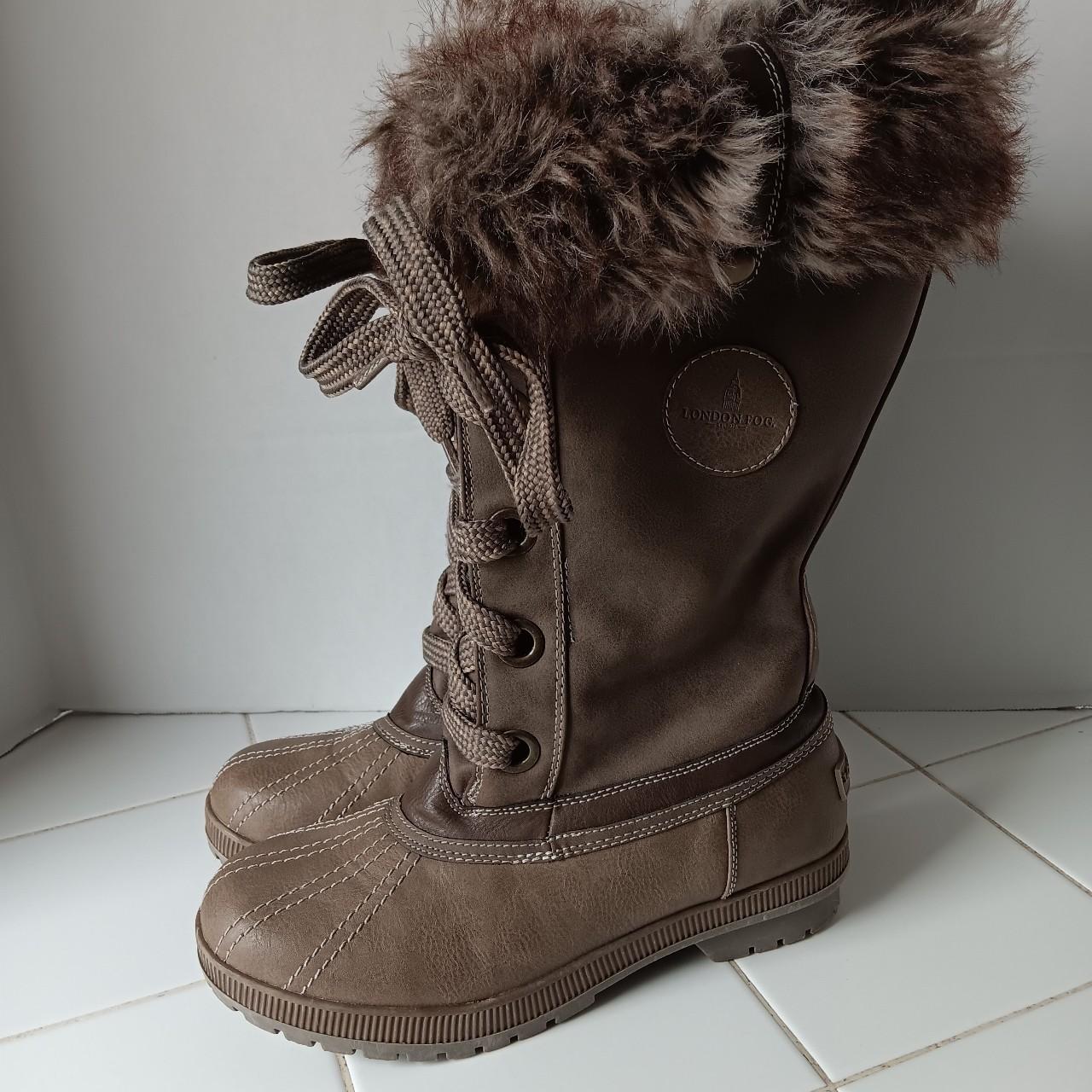 London Fog Melton 2 Women s WaterProof Faux Fur