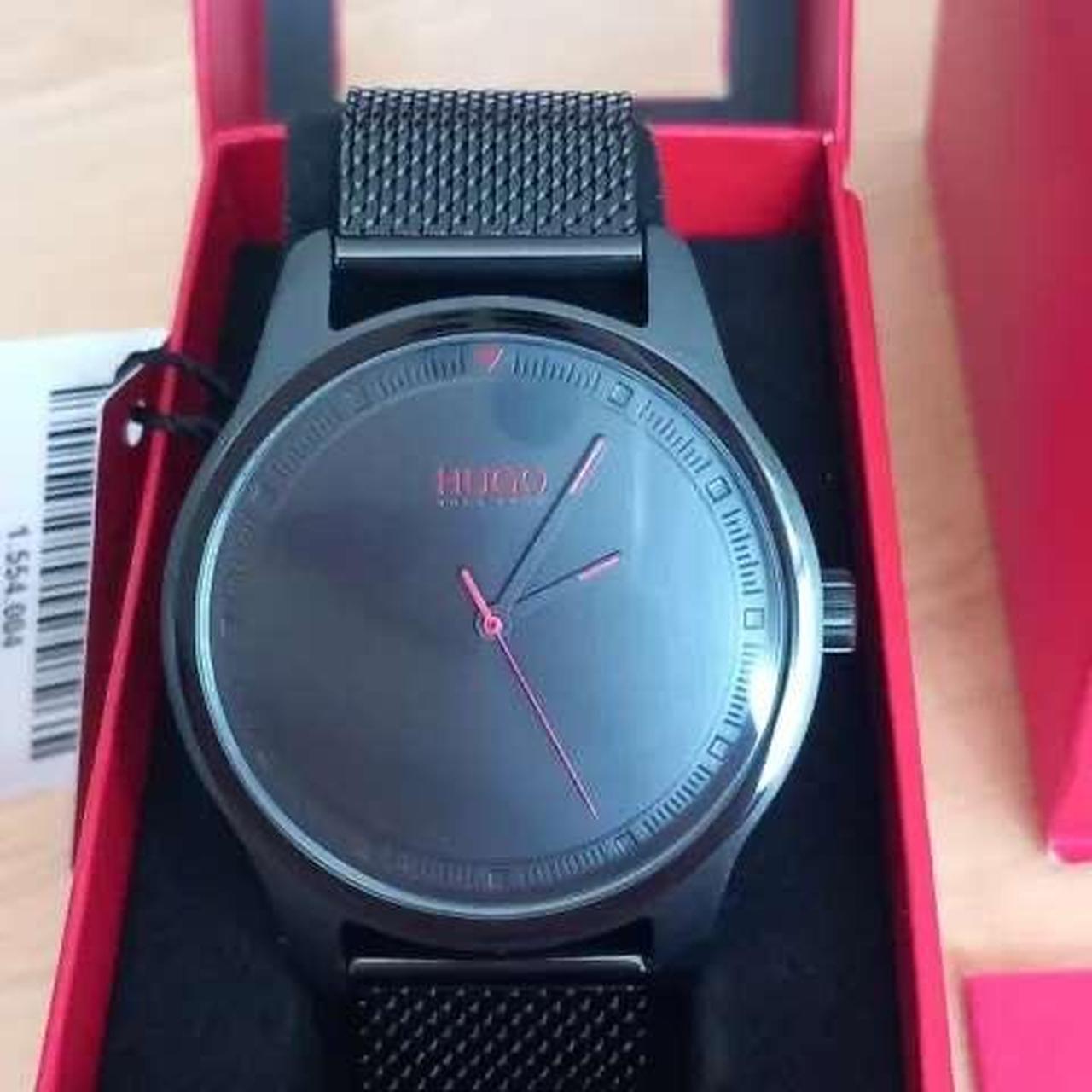 Hugo boss black and best sale red watch