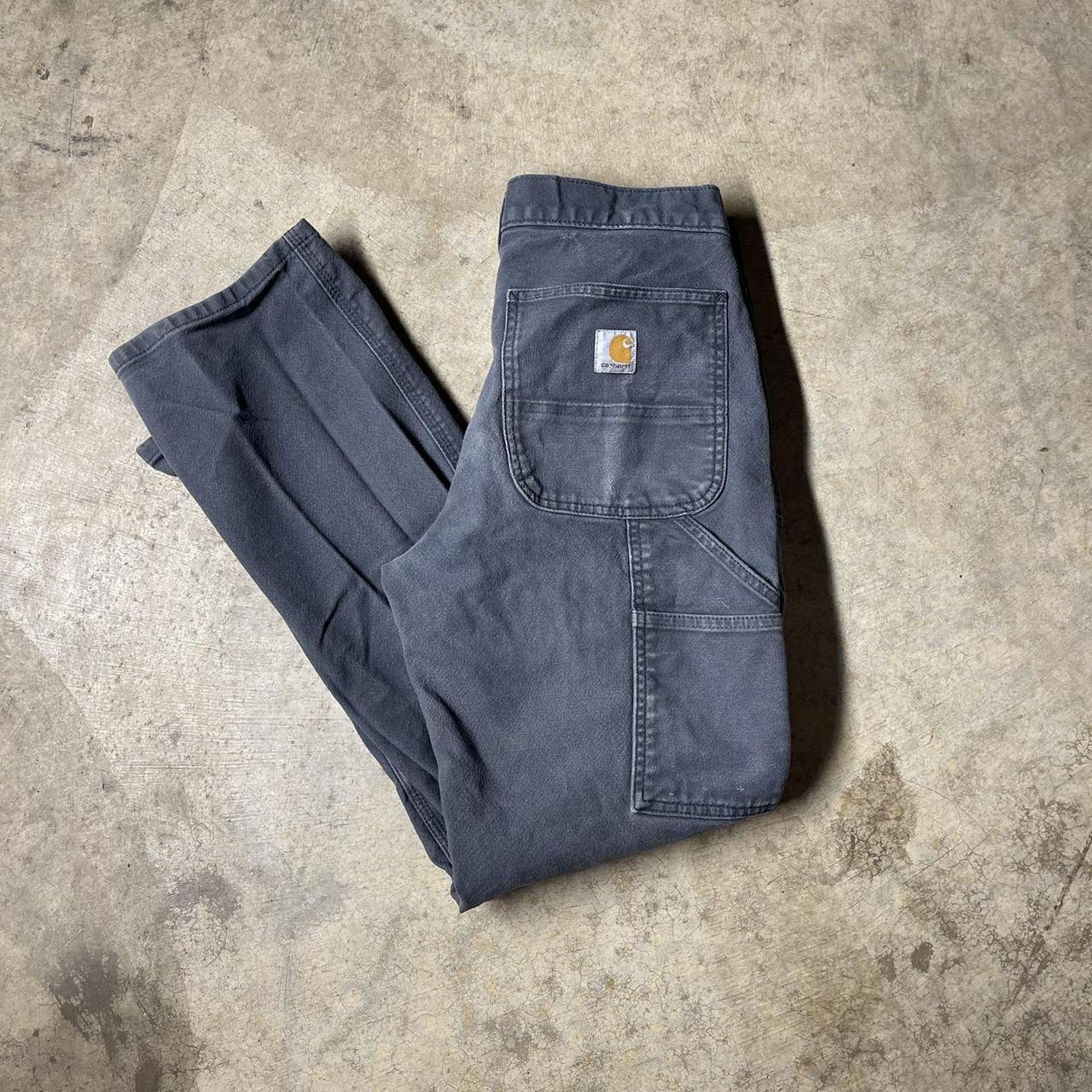 Carhartt double knees Relaxed fit Size 30x32 - Depop