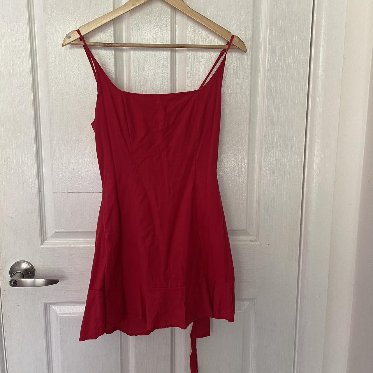 White fox hotsell boutique red dress