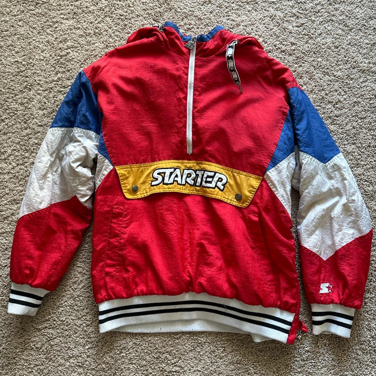 Large Starter Jacket - Depop