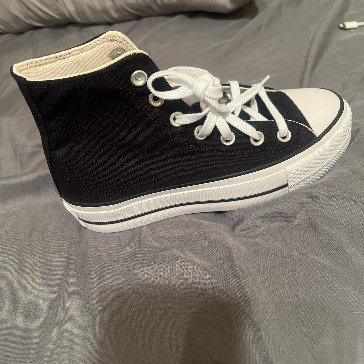 ladies white converse