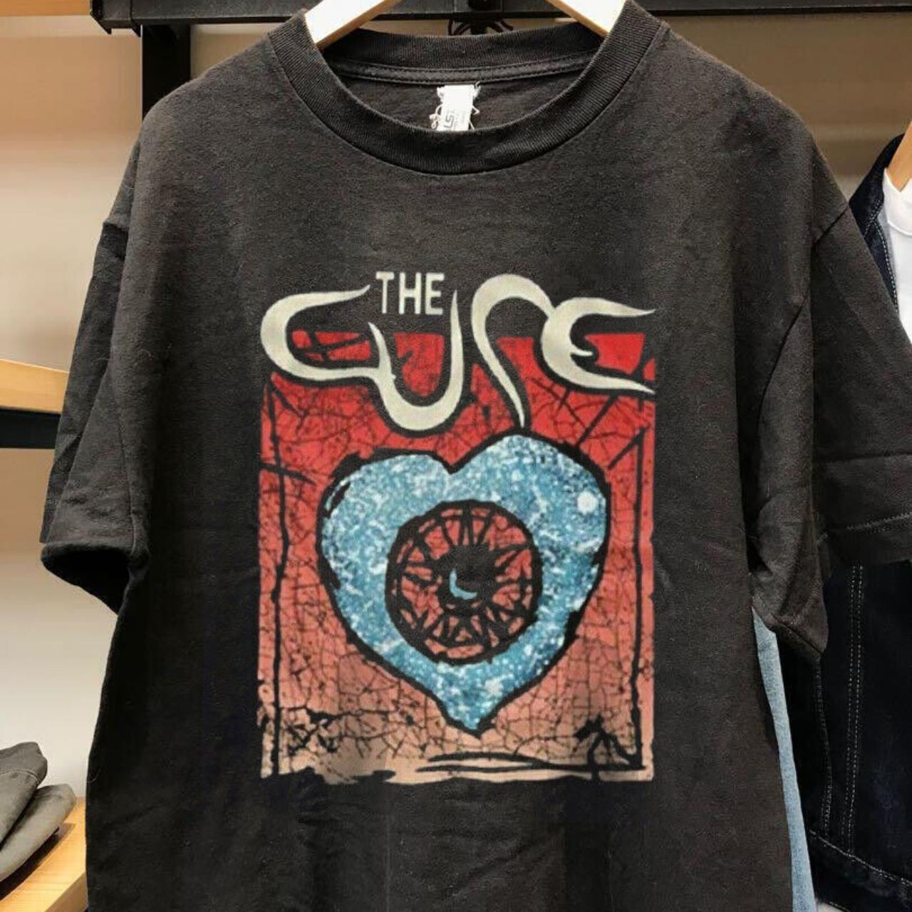 The Cure Wish Tour T Shirt The Cure Rock Band Depop