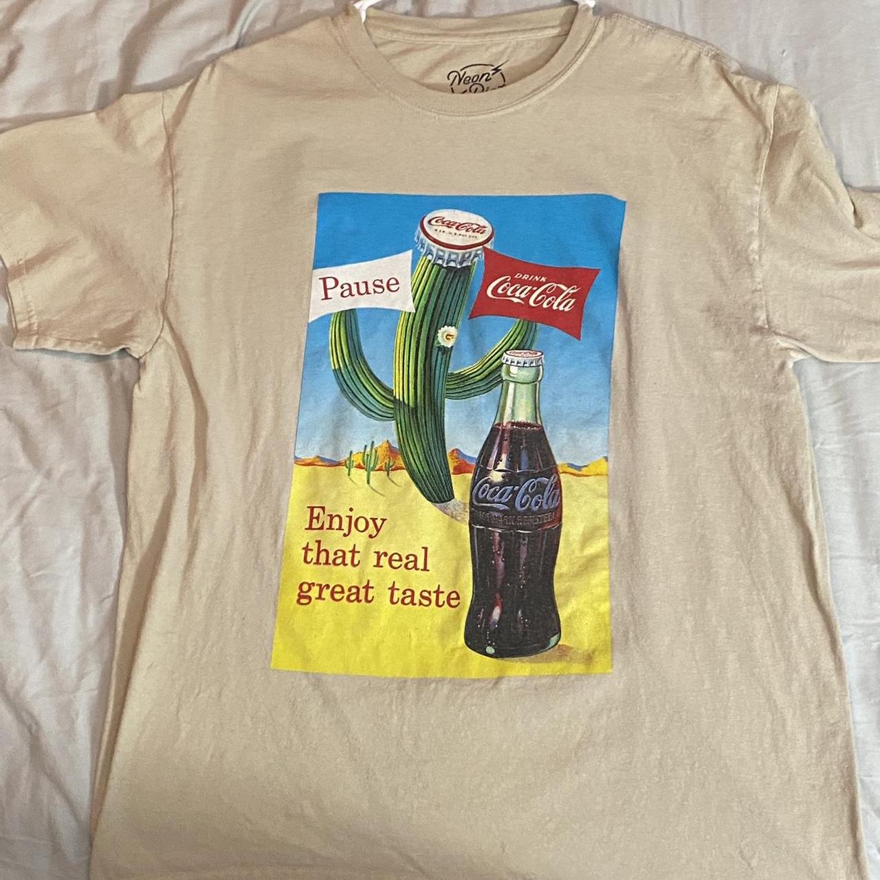 Vintage coke shirt - Depop