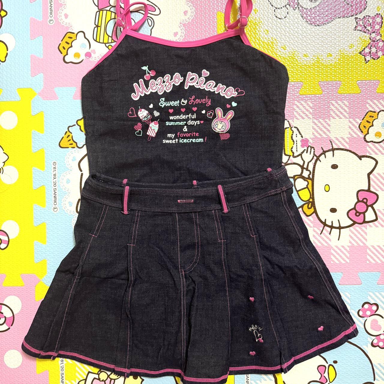Mezzo piano swimsuit - vintage It's a two-piece | Depop