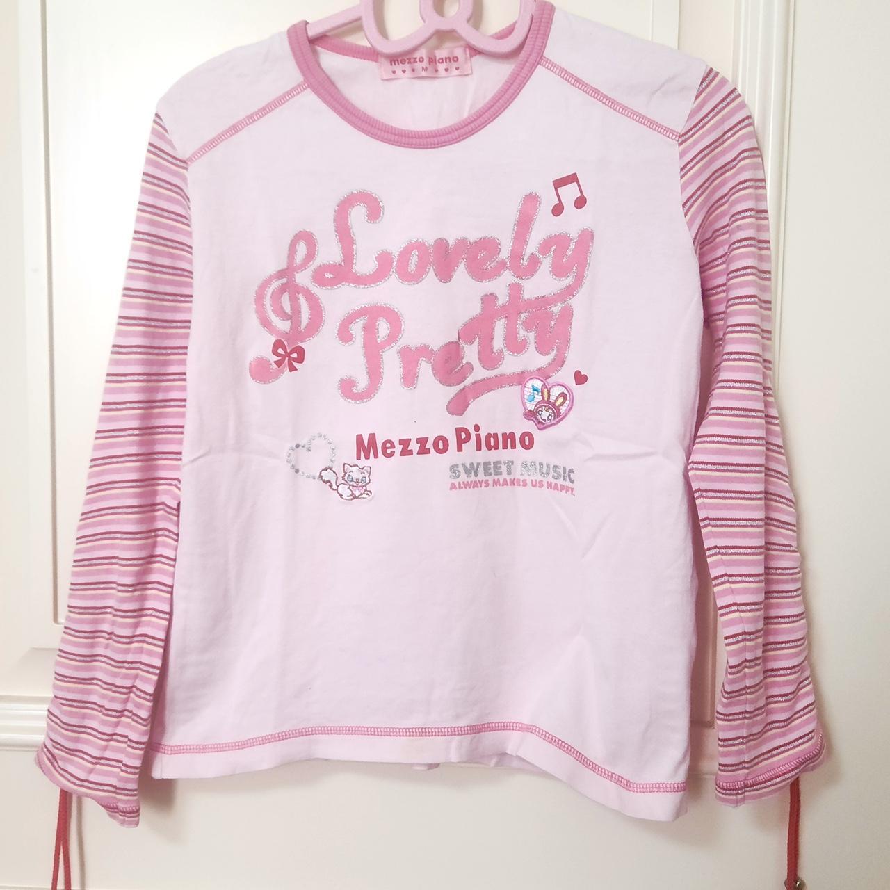 Mezzo piano hoodie - vintage Japanese size: | Depop