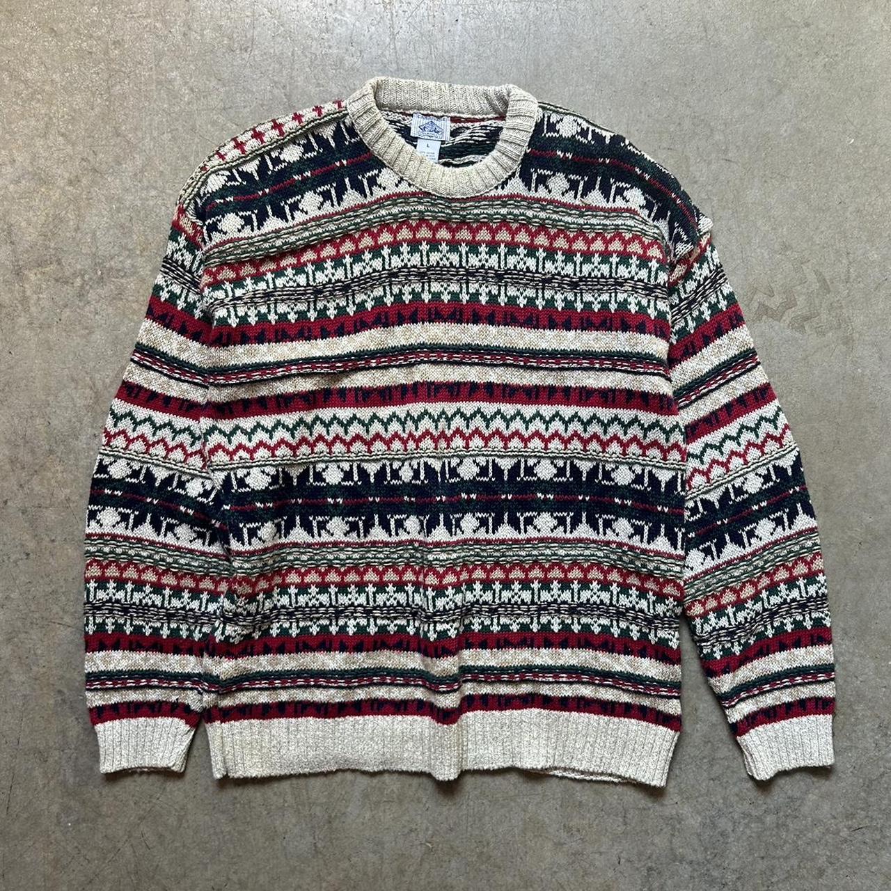 Vintage Lambswool buy Grandpa Sweater