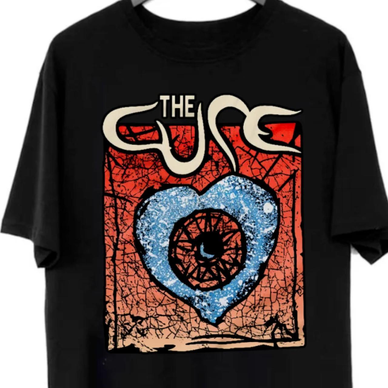 1992 The Cure Wish Tour T-shirt, The Cure Rock Band... - Depop