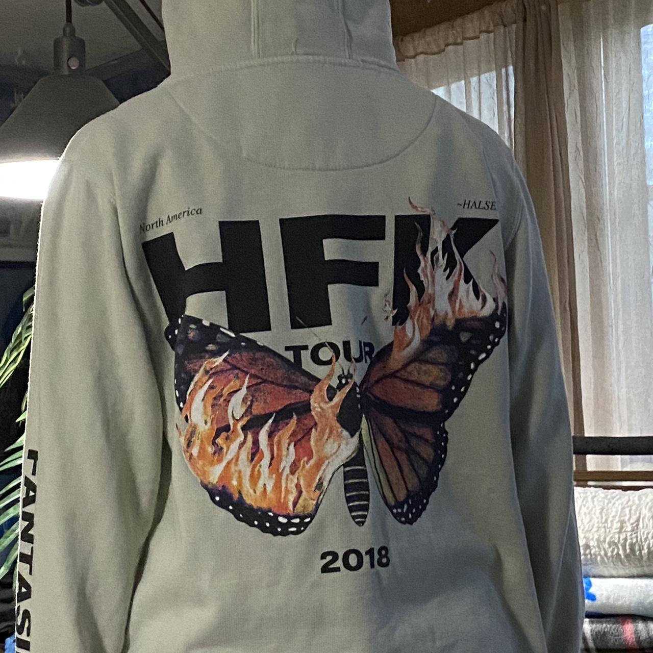 Halsey offers hfk tour sweatshirt