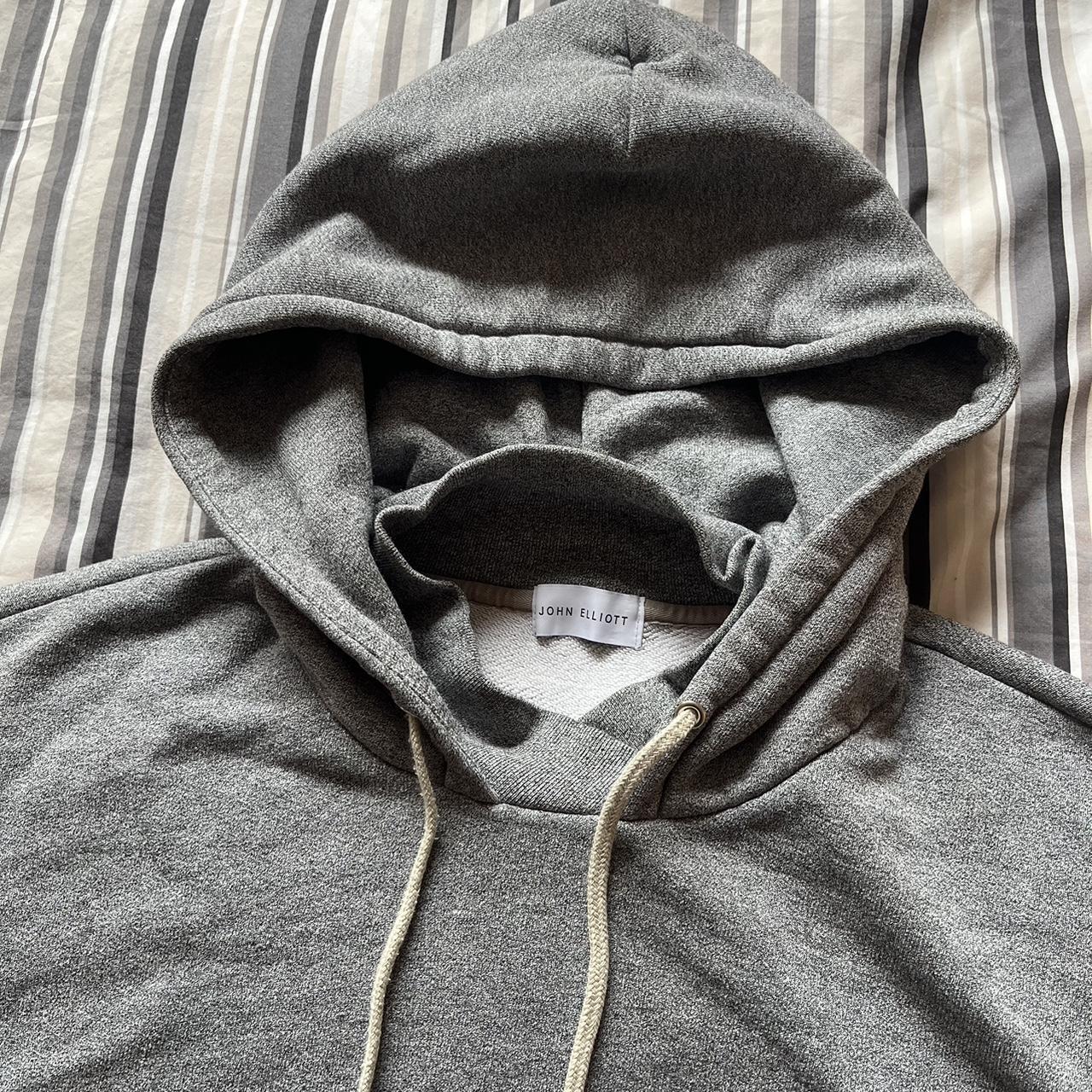 John elliott grey hoodie best sale