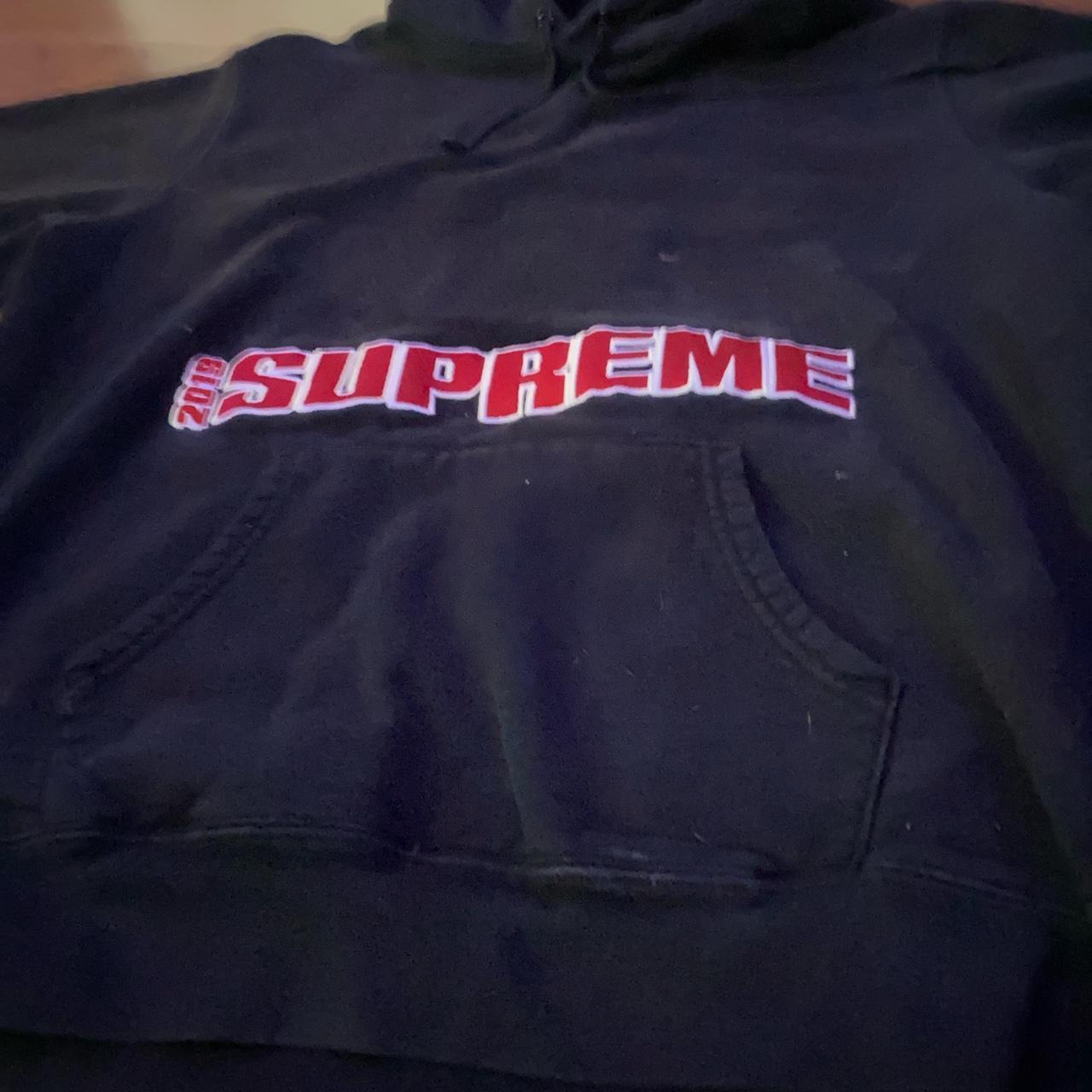 black supreme jordan hoodie