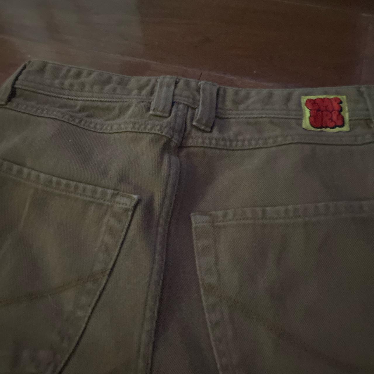 Brown Empyre Pants Size 28 Worn Twice - Depop