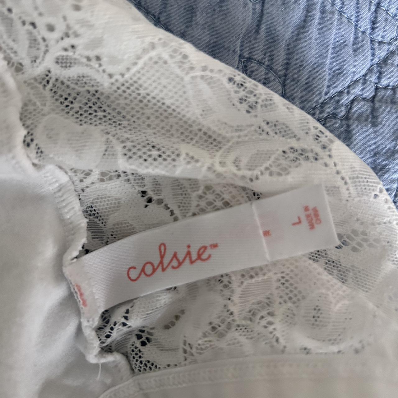 black and white corset tops from colsie, perfect... Depop